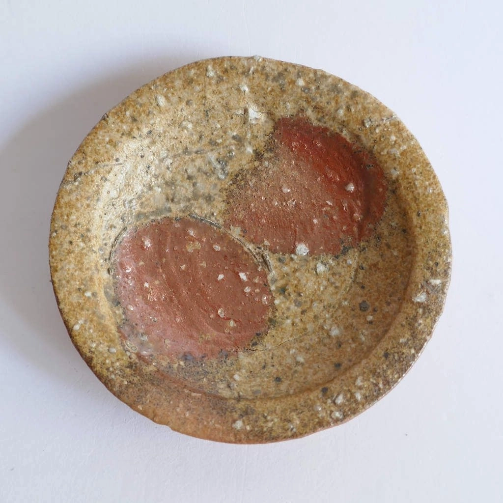 Mini assiette ronde Shigaraki-yaki 8,2cm – Kai TSUJIMURA