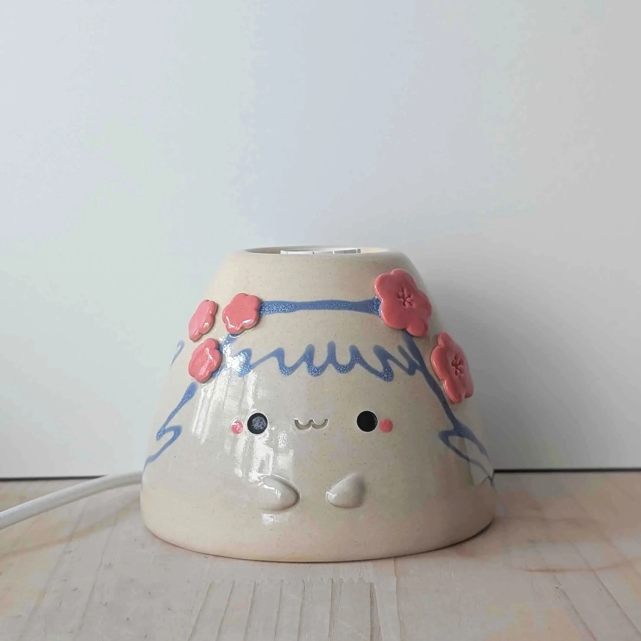 Lampe Mont Fuji en céramique n°1