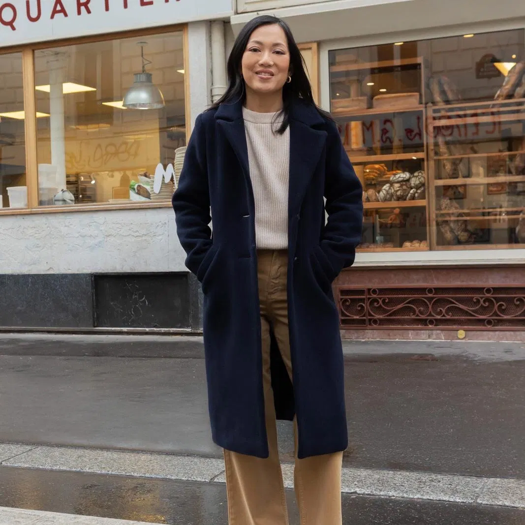 Françoise coat - navy