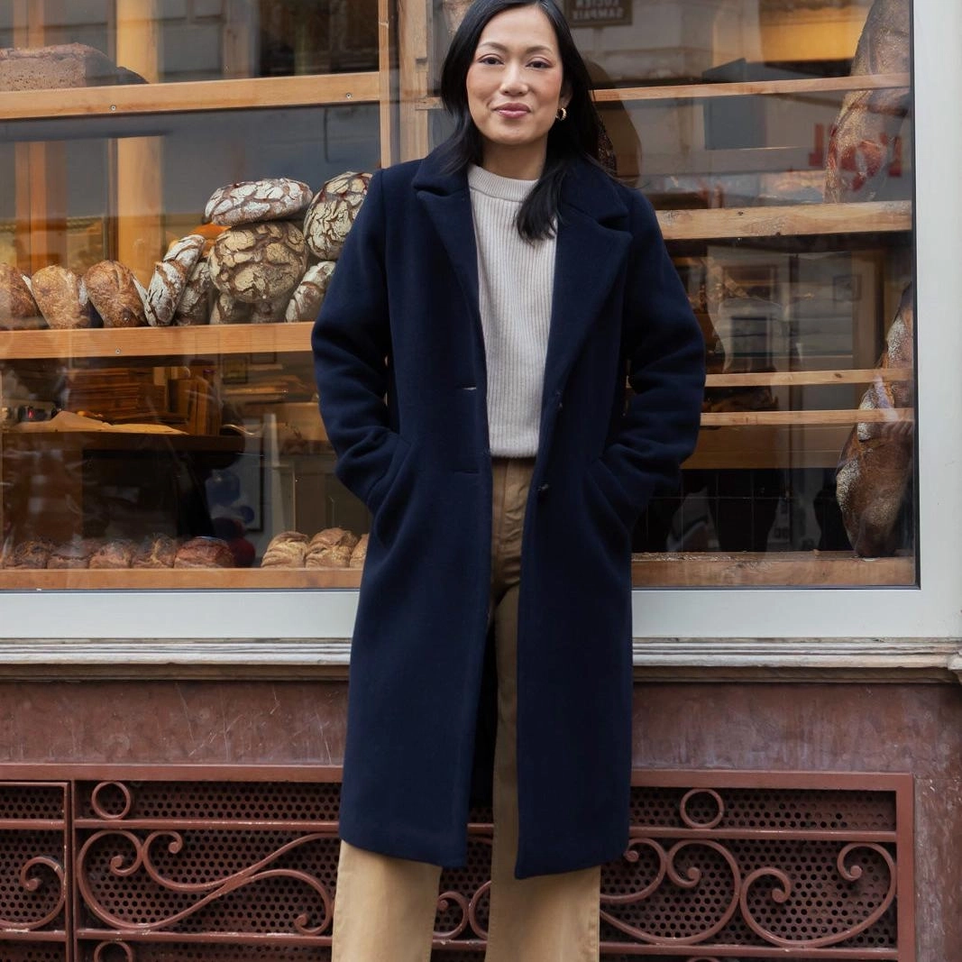 Françoise coat - navy