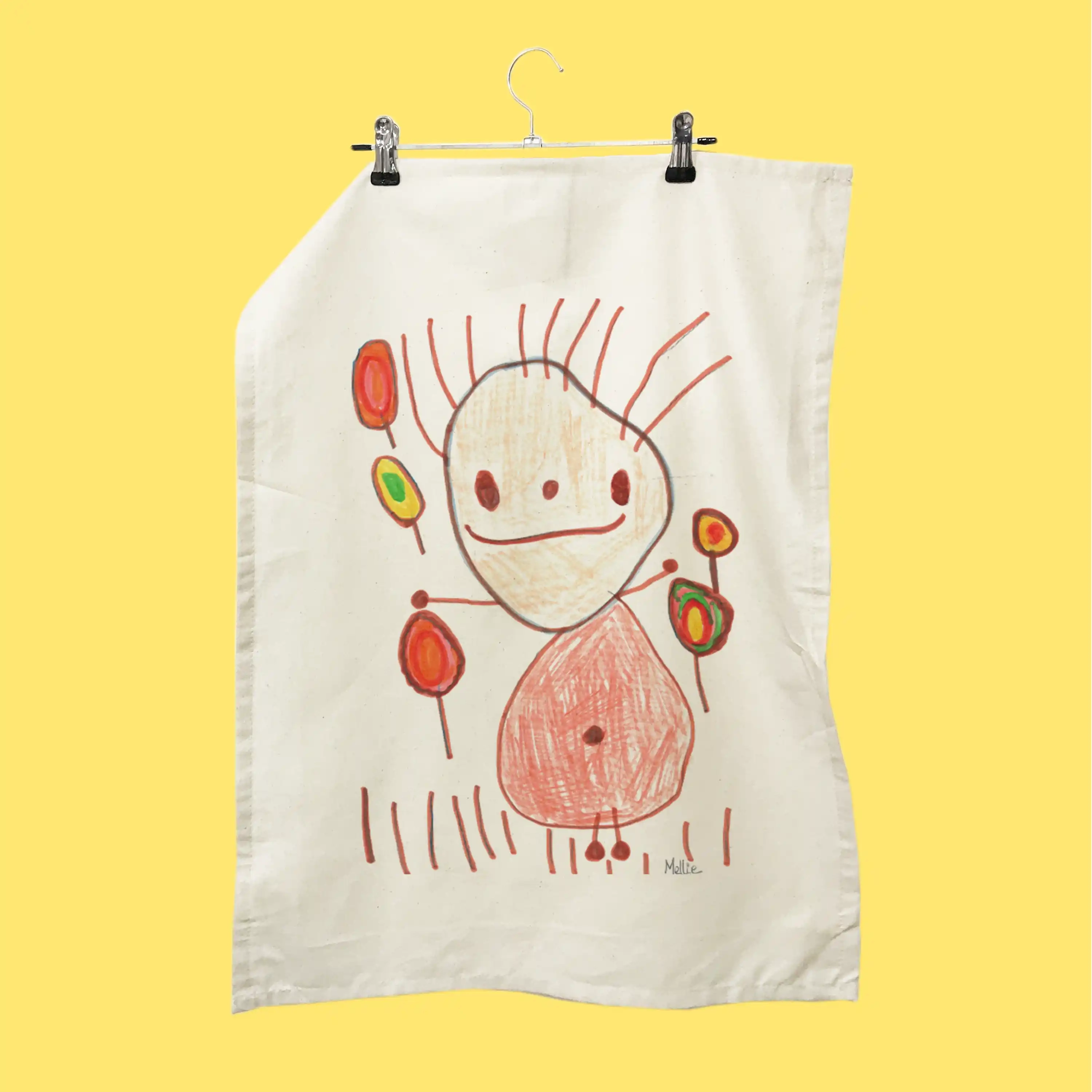 Torchon à personnaliser - Avec votre dessin ou logo