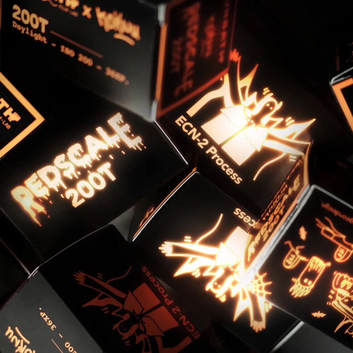 Pellicule argentique REDSCALE 200T / ISO 50