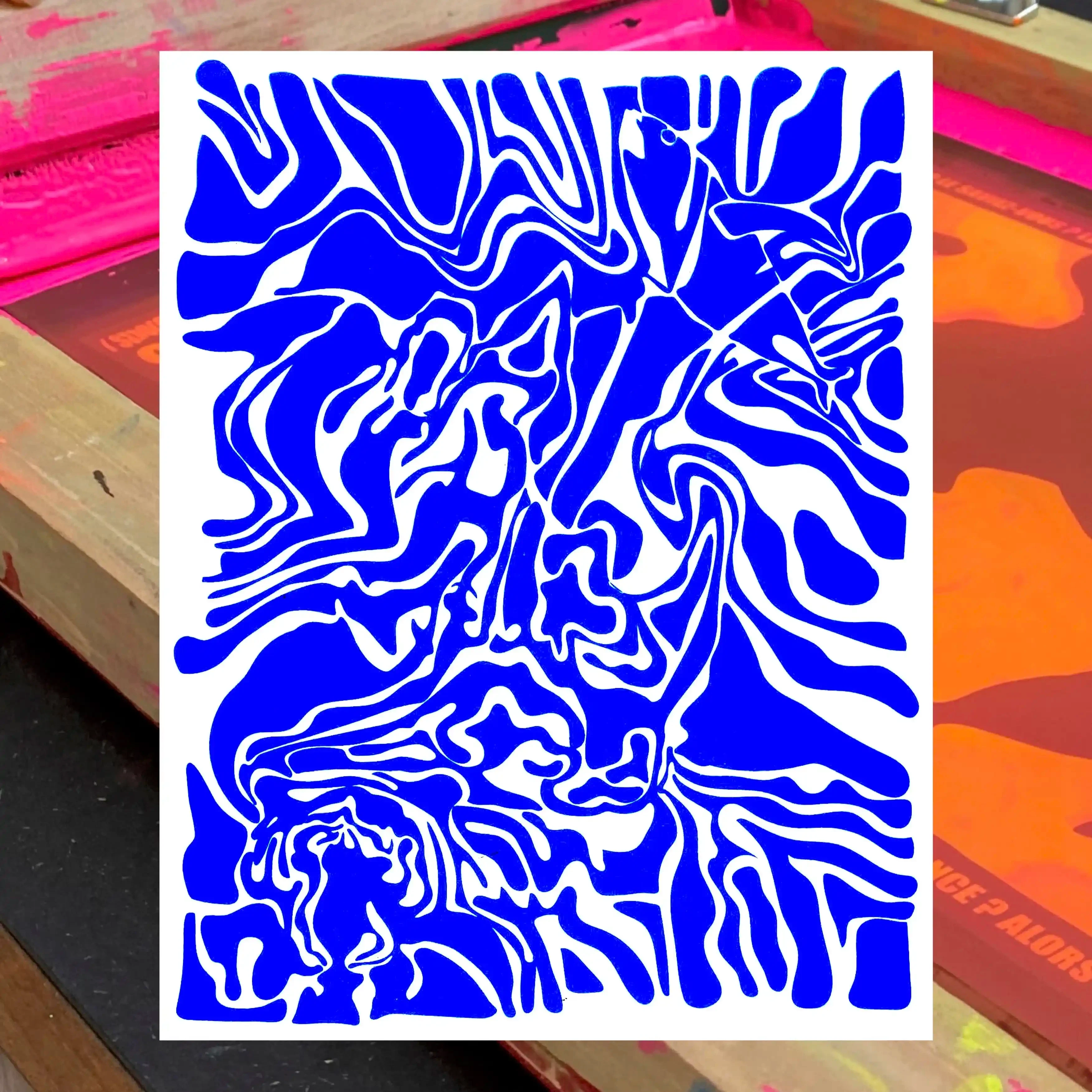 Atelier mobile de sérigraphie pour événements