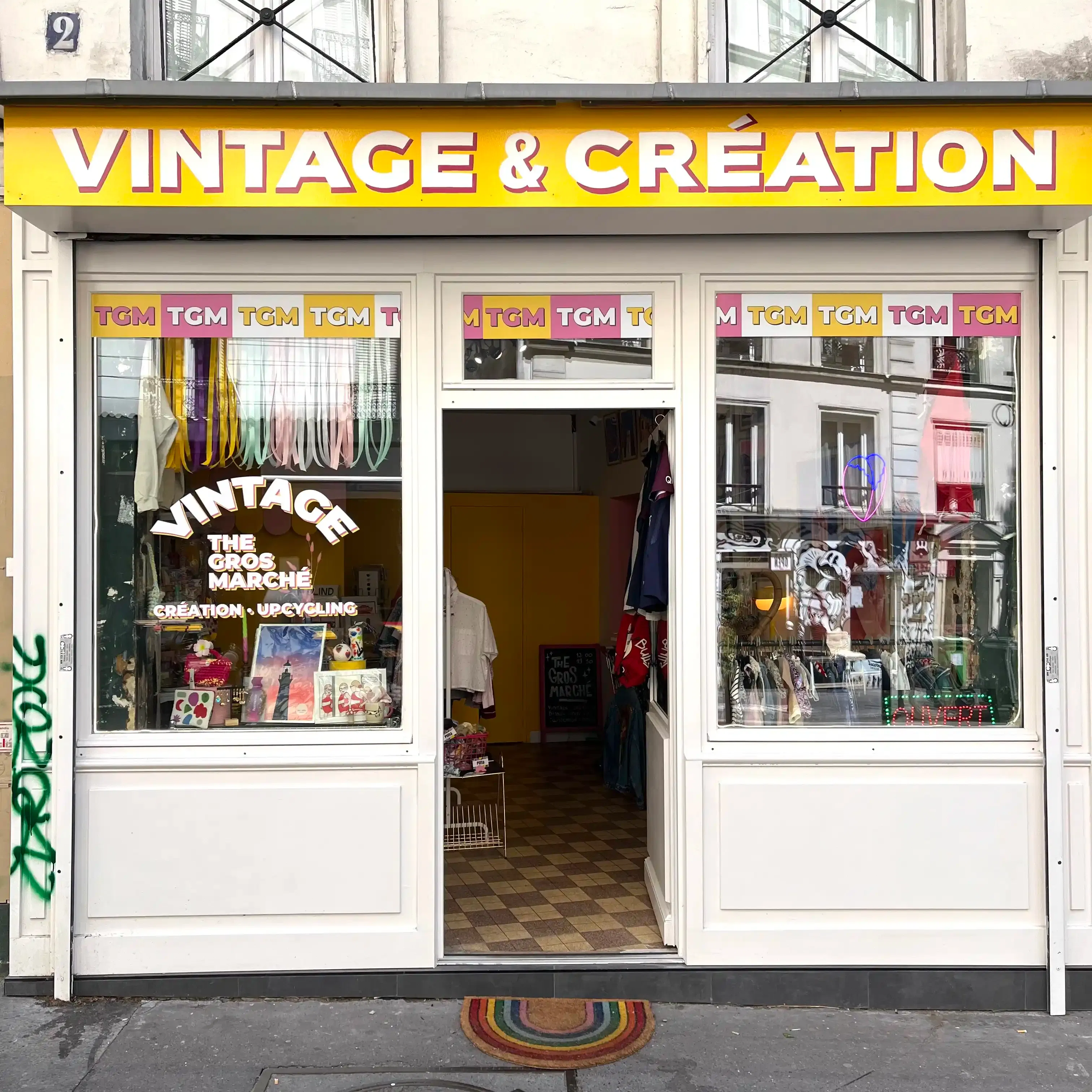 The Gros Marché,Vintage,Créations originales