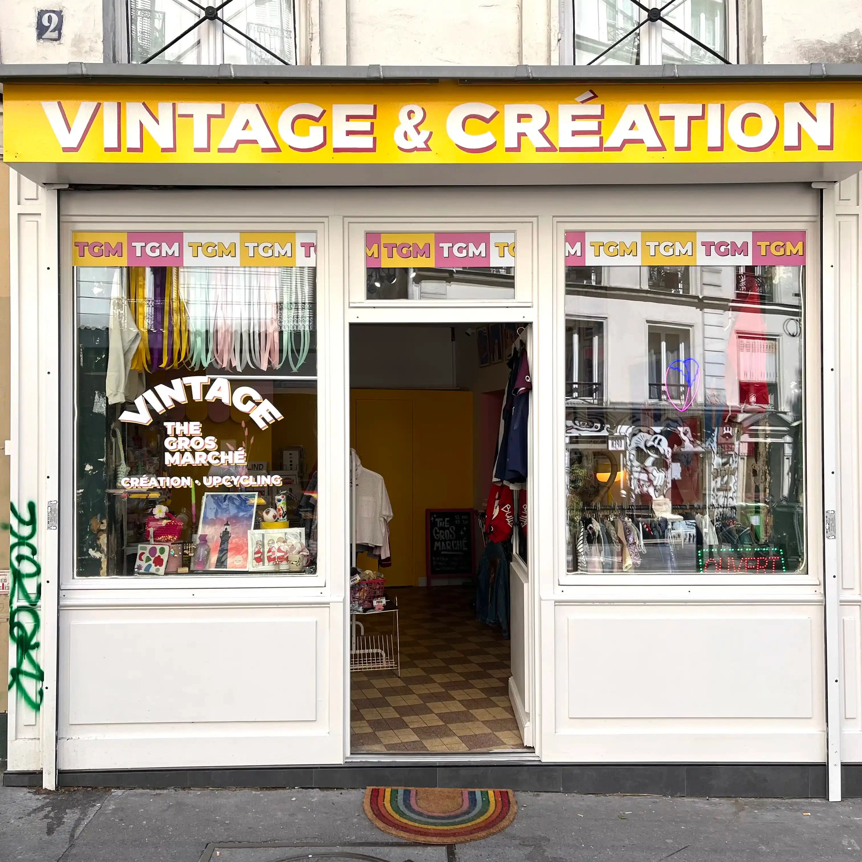 The Gros Marché,Vintage,Créations originales