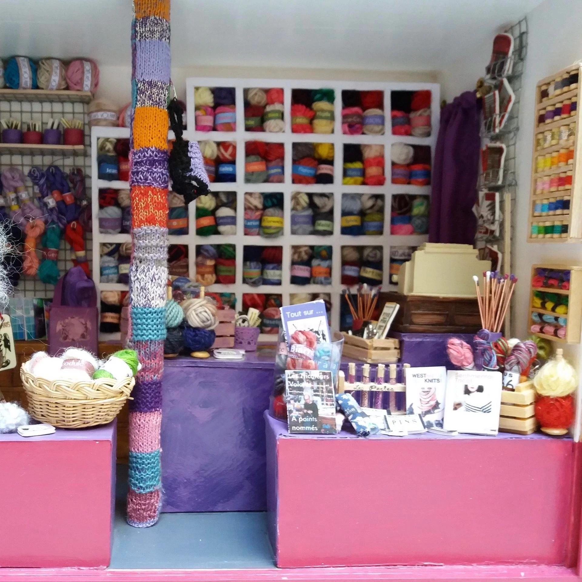 Les Tricoteurs Volants boutique tricot Paris 10