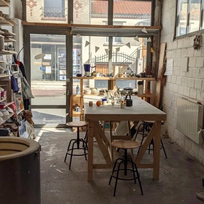 Le tabouret,atelier céramique Montreuil, Artisan,Cours