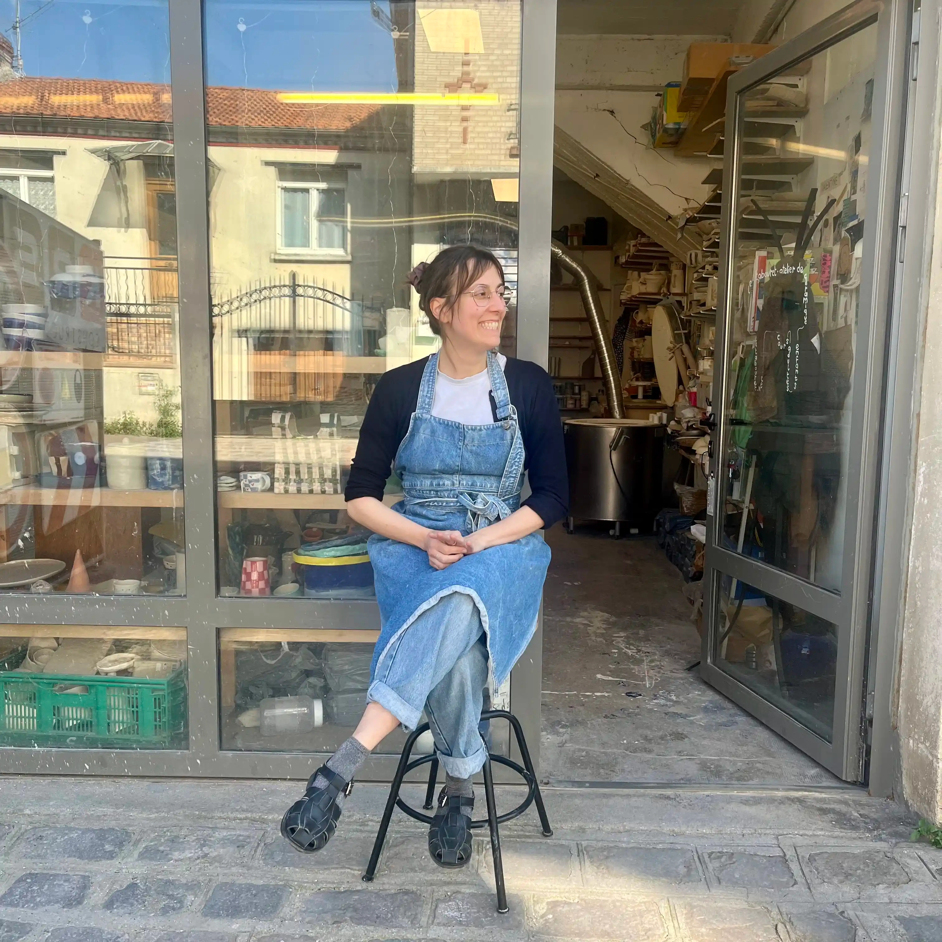 Le tabouret,atelier céramique Montreuil, Artisan,Cours