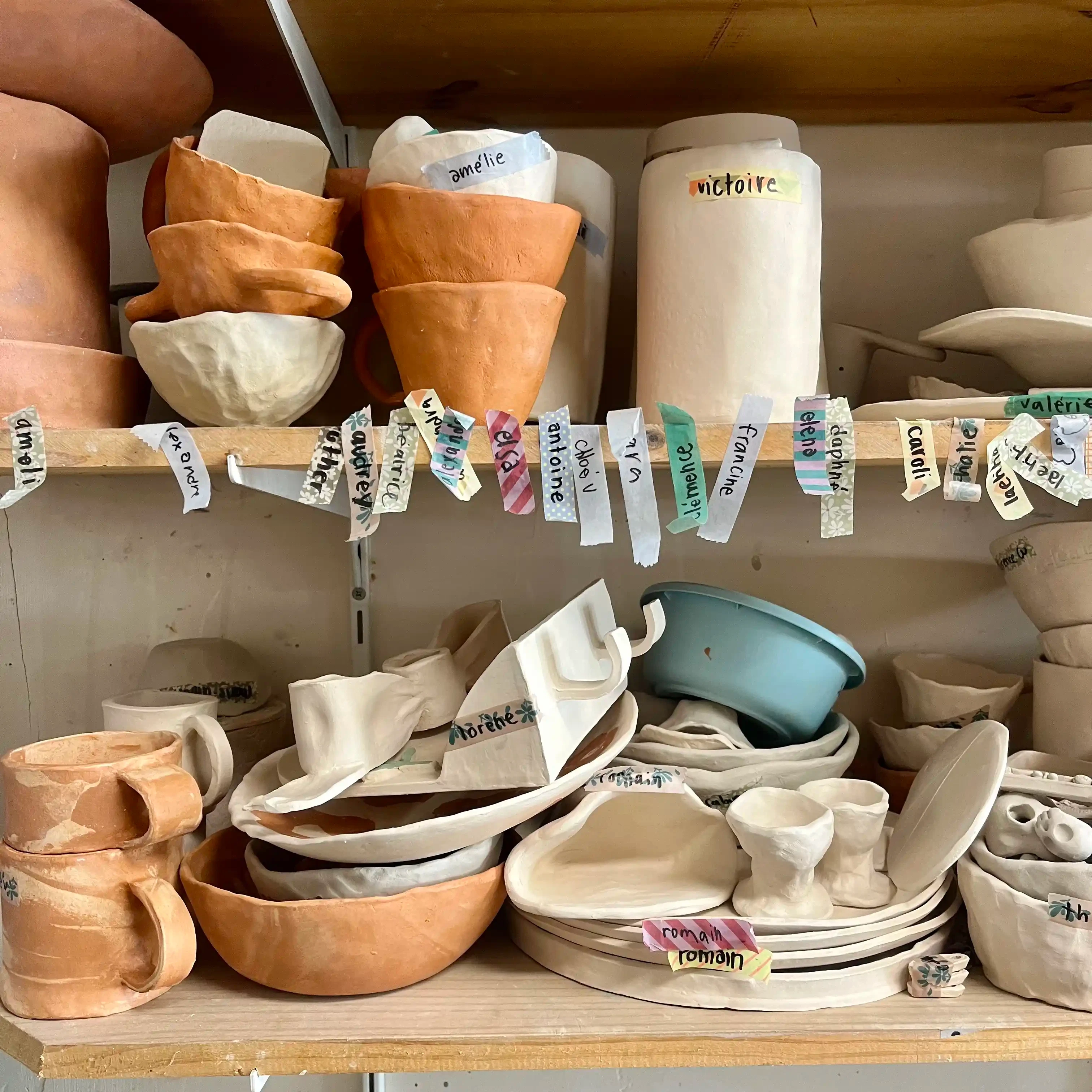 Le tabouret,atelier céramique Montreuil, Artisan,Cours