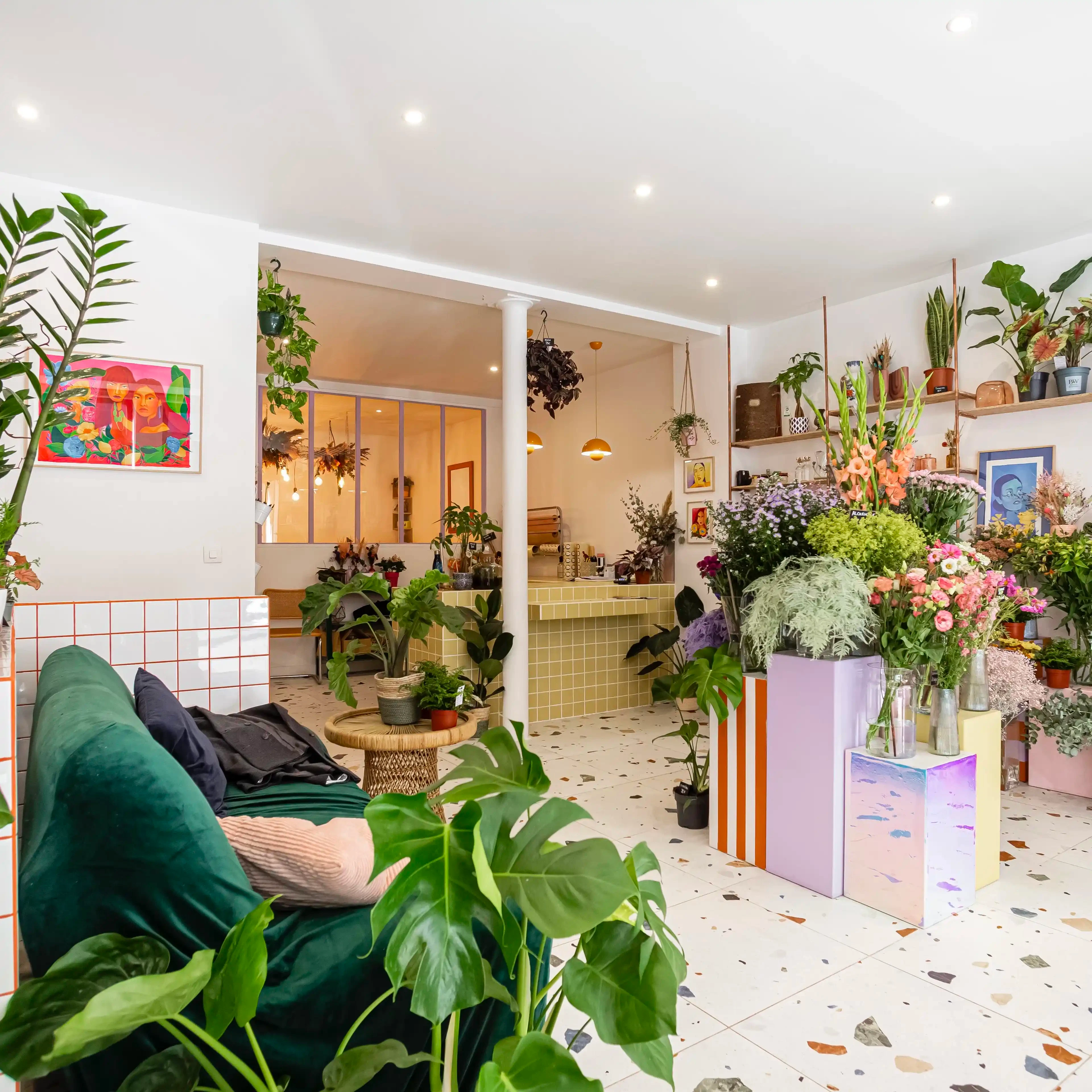 Les filles d'à côté,Artisan,Fleuriste engagé,Bar à fleurs,Ateliers,Expositions