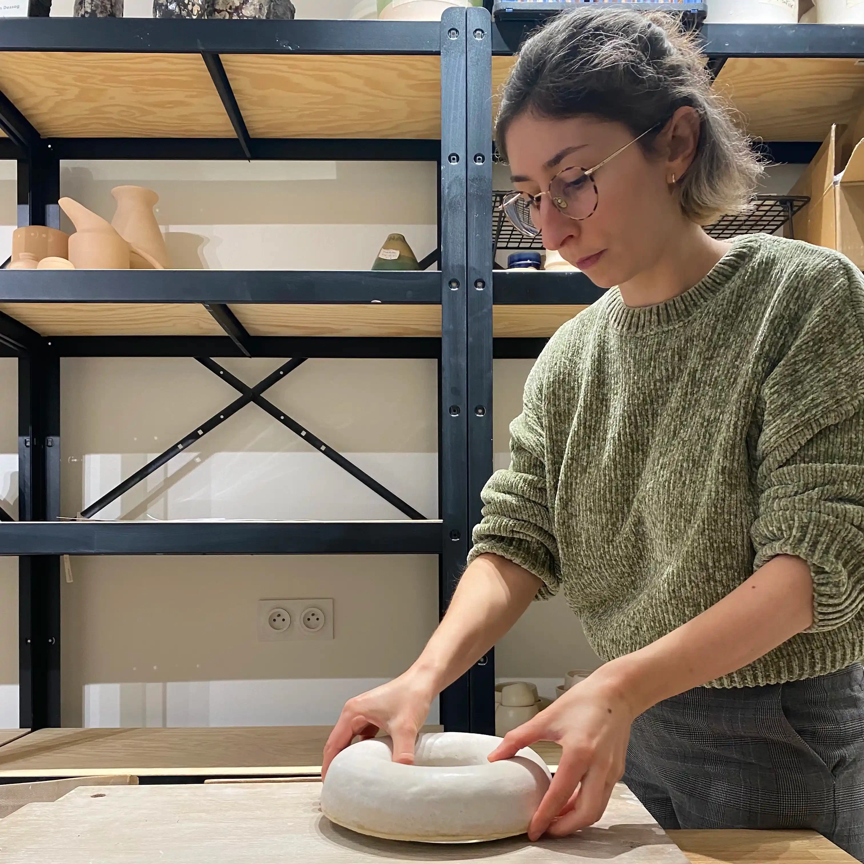 Manon Ledieu, Artisan, Céramiste, Cours de tournage