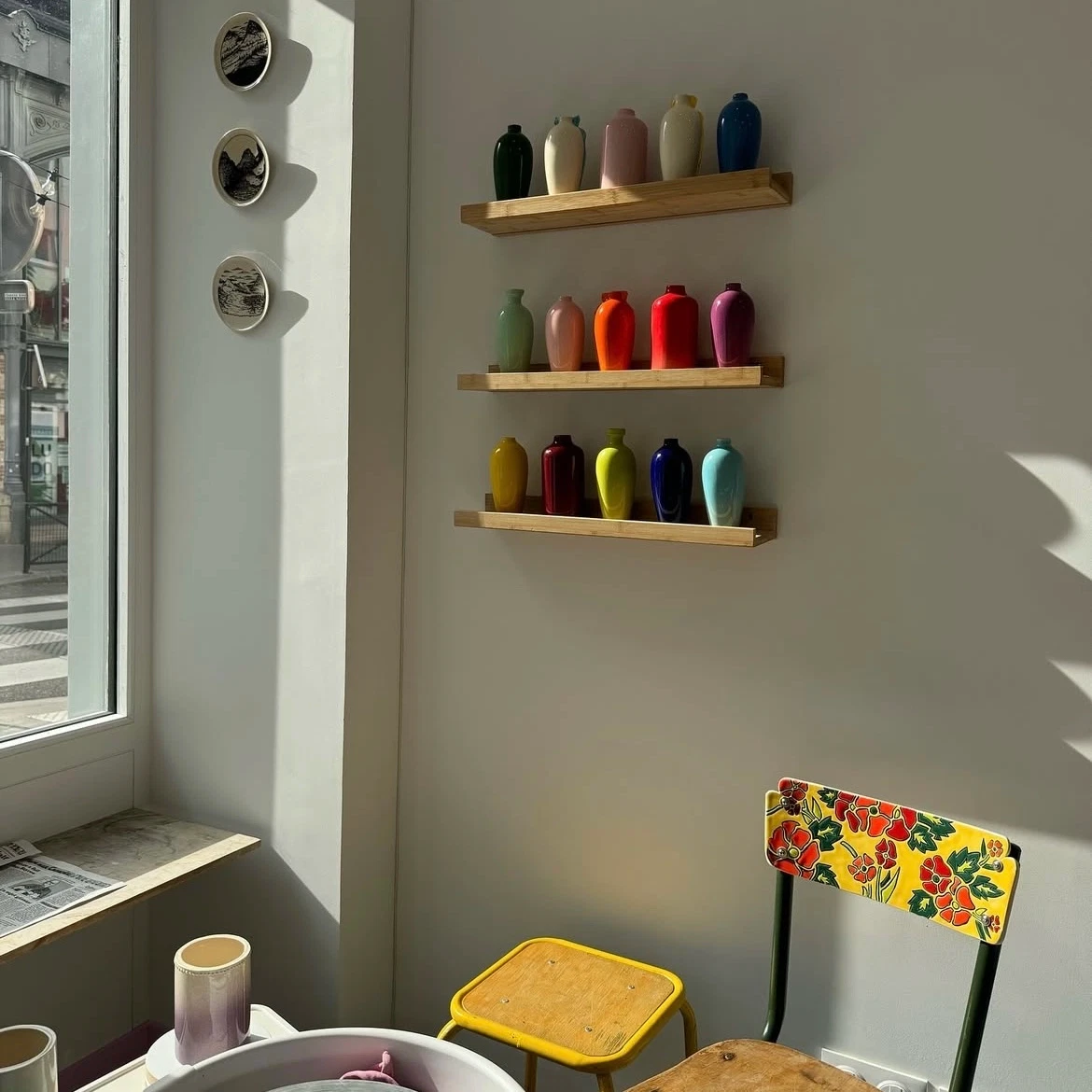 l'initiative, atelier boutique céramique, ateliers creatifs Paris 19