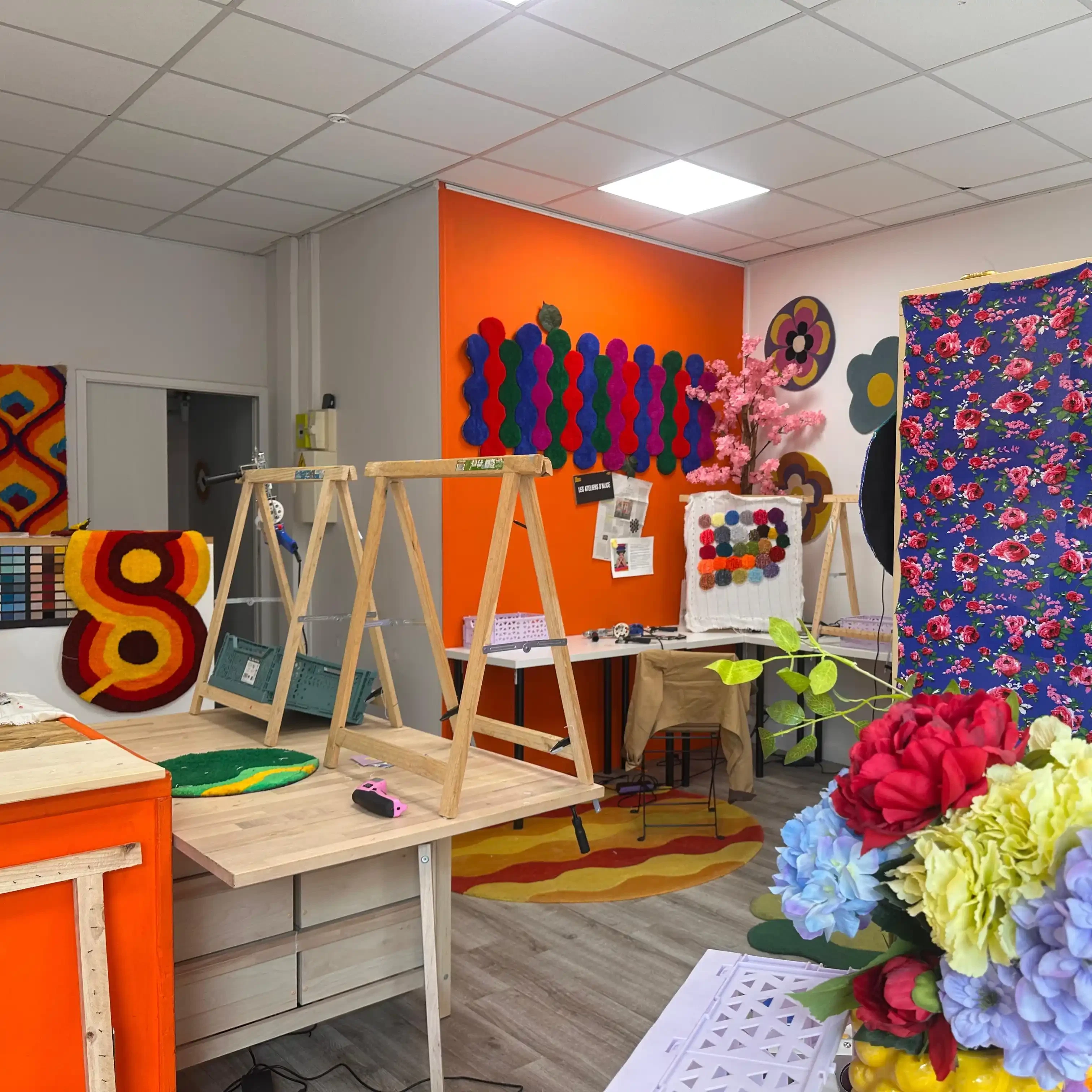 Les Ateliers d'Alice, Cours, Tufting, Paris 19