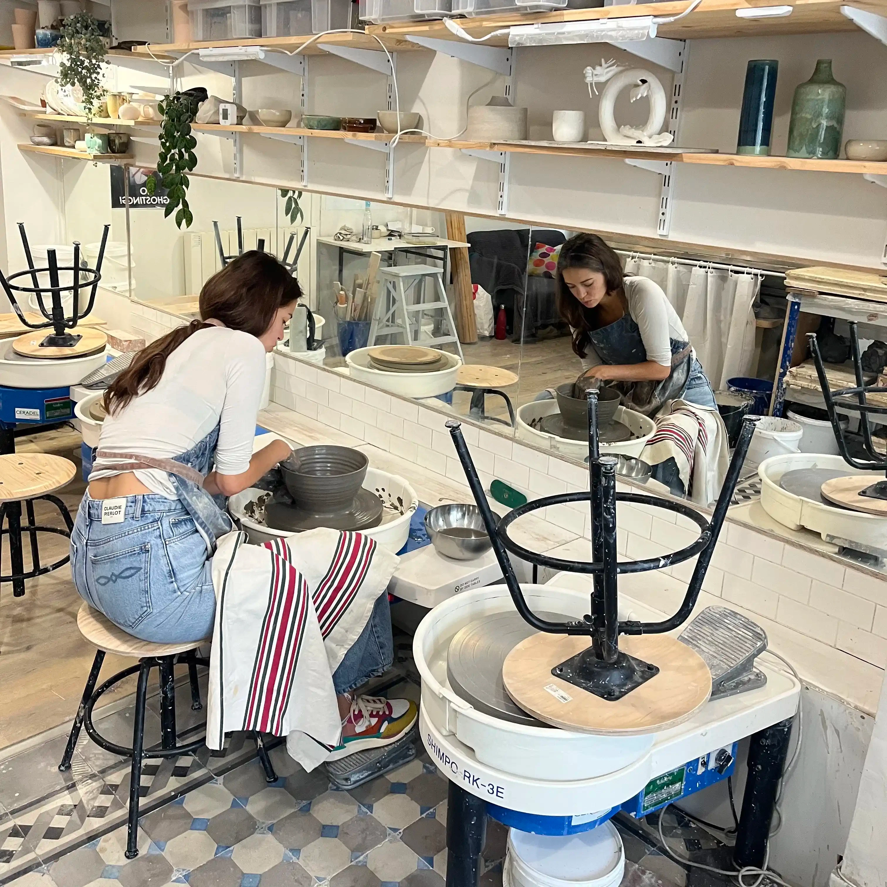 La Fille Qui Barbote, Artisan, Cours, Ceramics