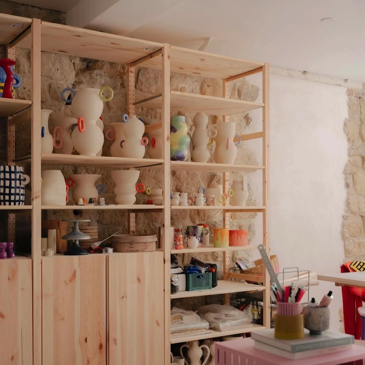 Atelier Pot-au-feu, Cèramique, Artisan,Cours,Pièces uniques, Paris 10e