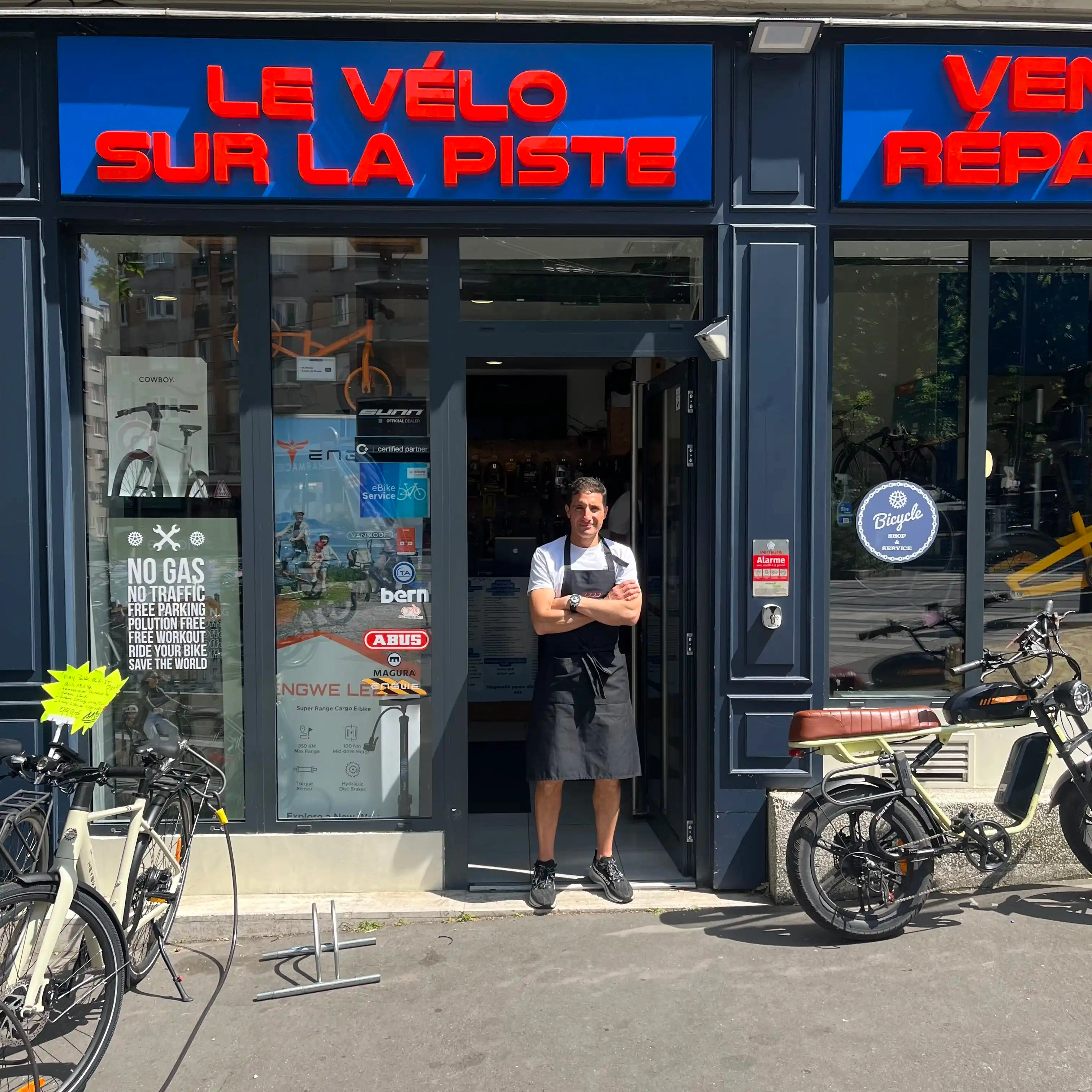 Le Vélo Sur La Piste, Réparation vélos, Vente vélos, Vente accessoires,Paris 19e