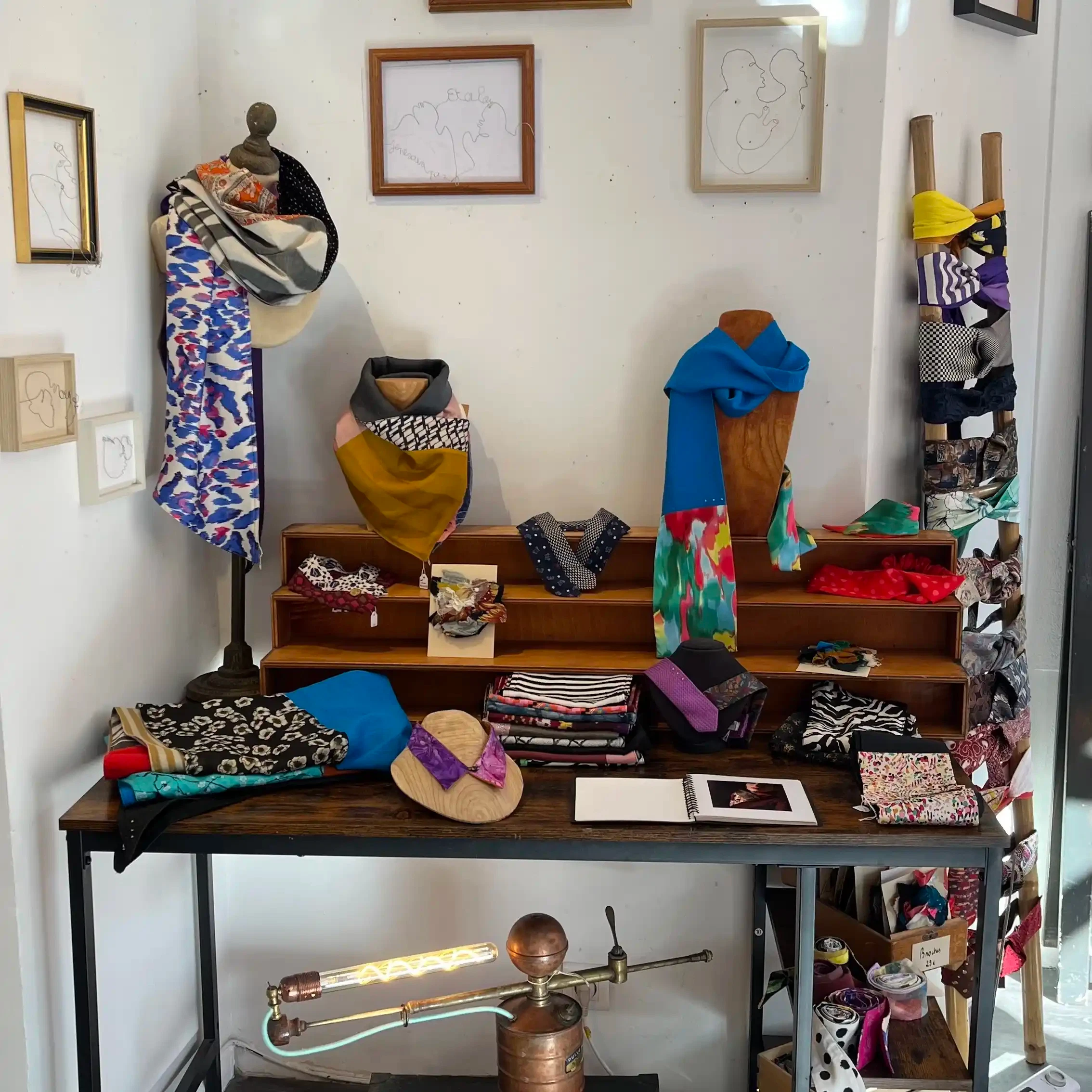 Alice Plaza, Pièces uniques, Textile, Artisan, Fashion, Prints