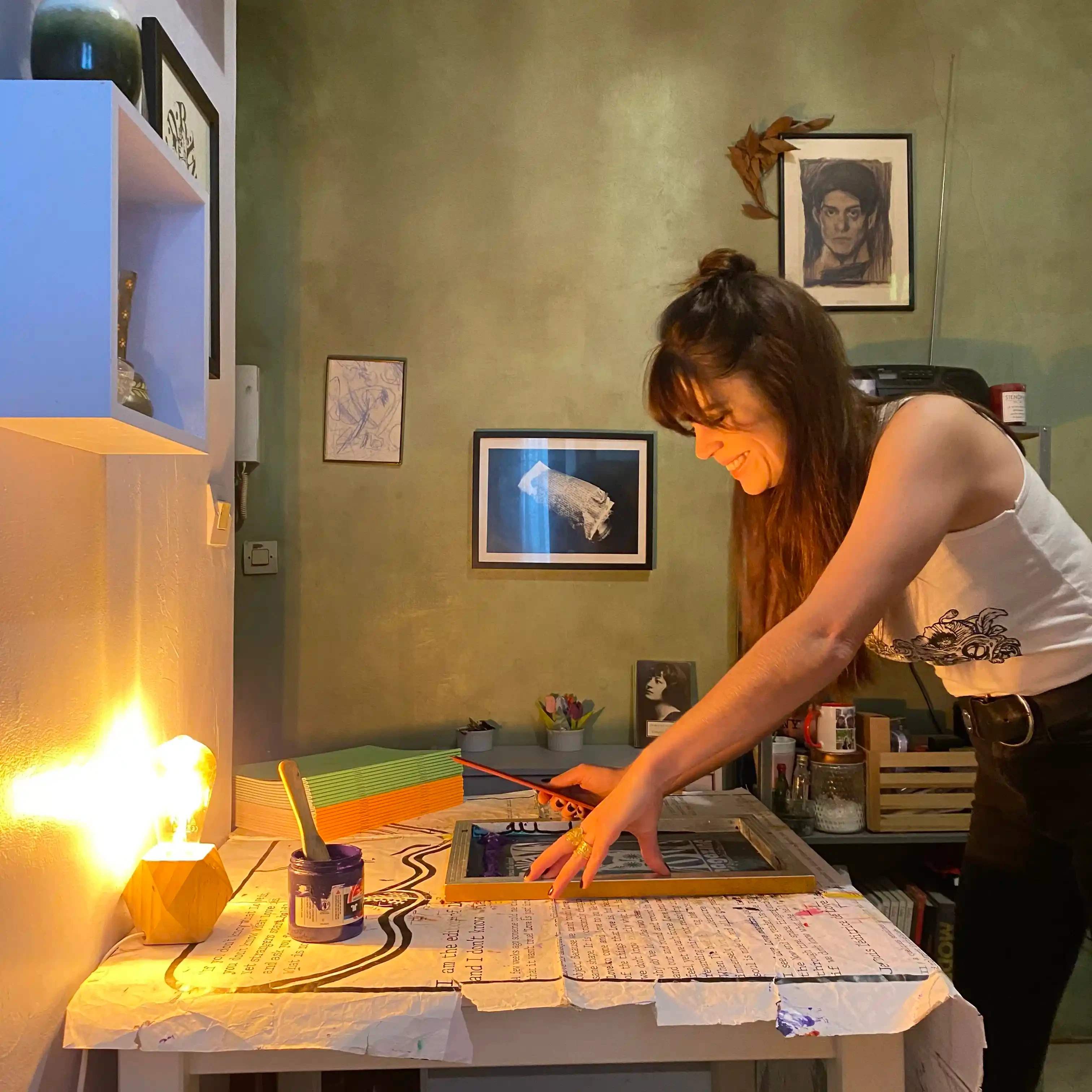 Lisa Marie Järlborn Love Love Artisan, Magazine, Art, Styliste, Sérigraphie