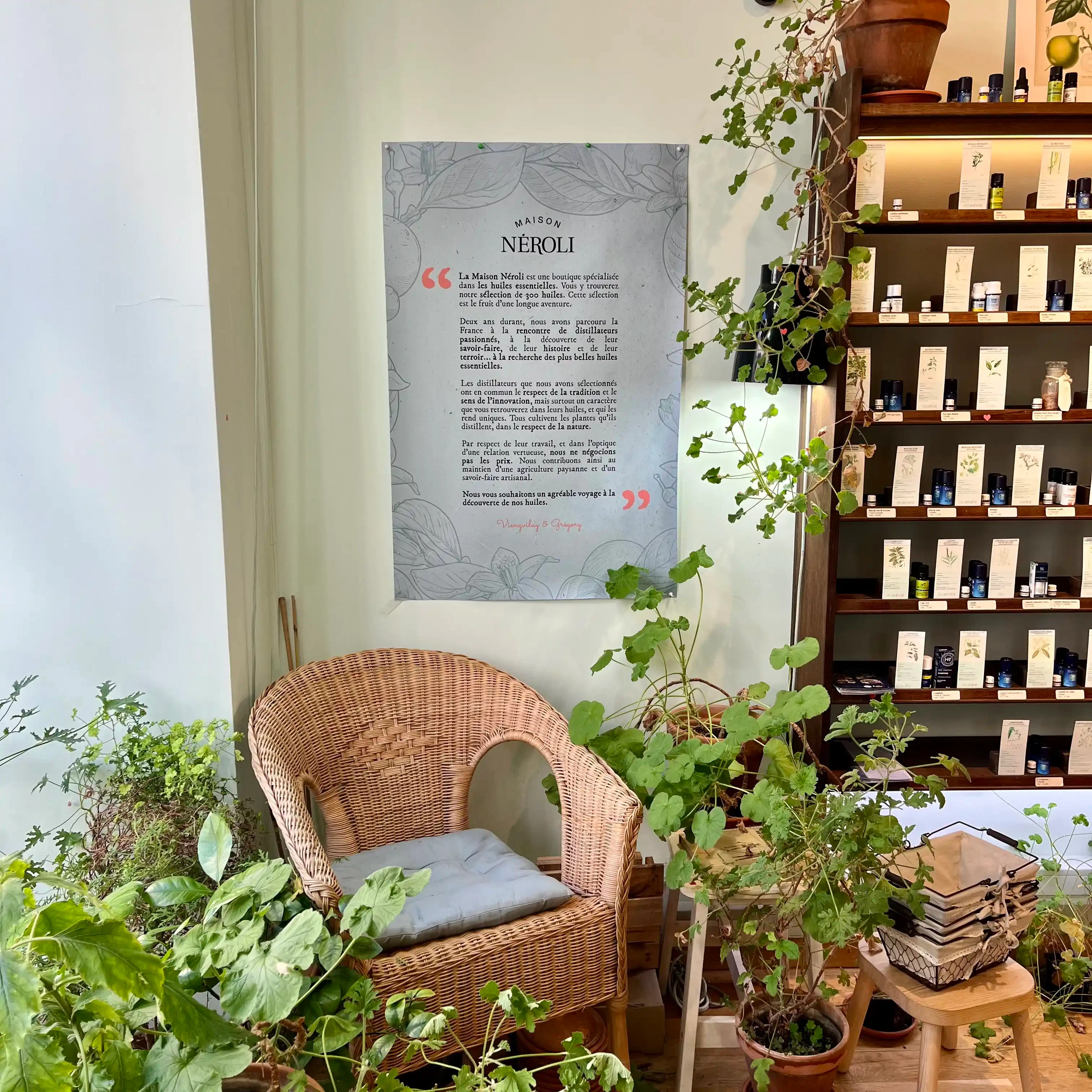 Maison Néroli,Huiles essentielles,Cométiques bio