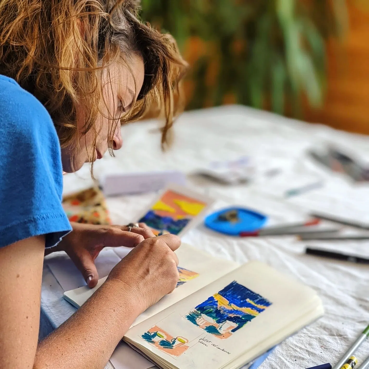 Camille Hugbart, Illustratrice, Paris