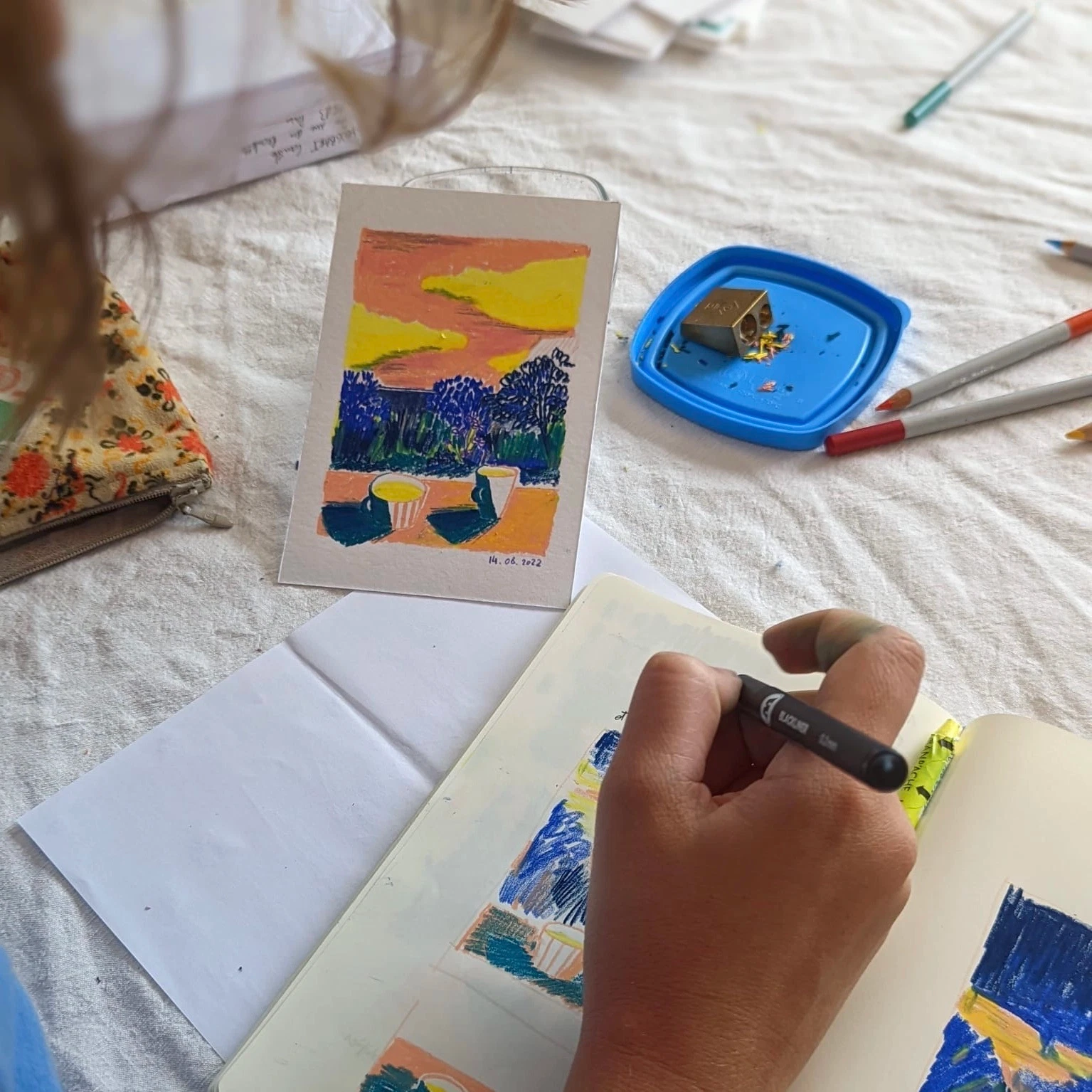 Camille Hugbart, Illustratrice, Paris