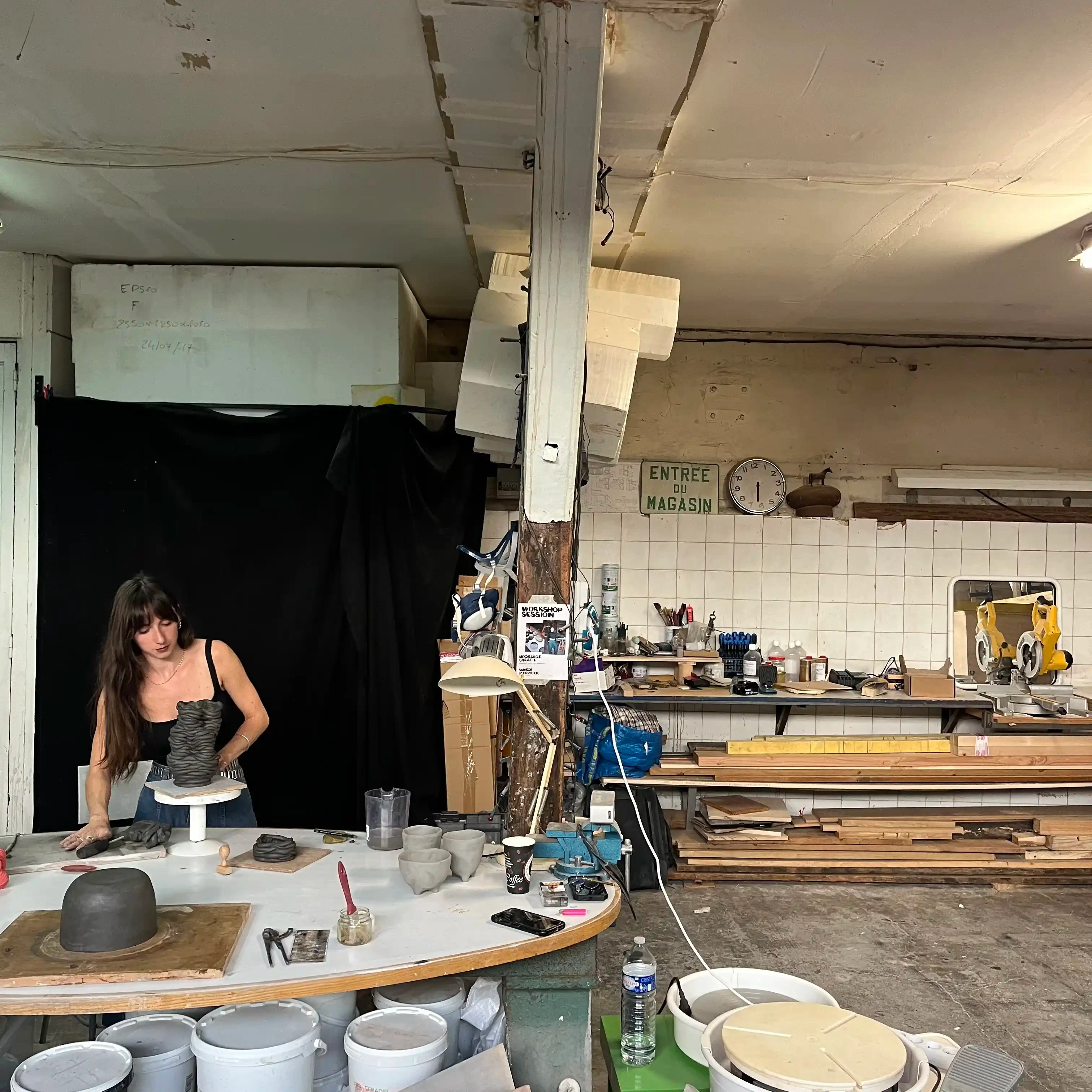 Camille Staebell Ceramika céramiste Pantin