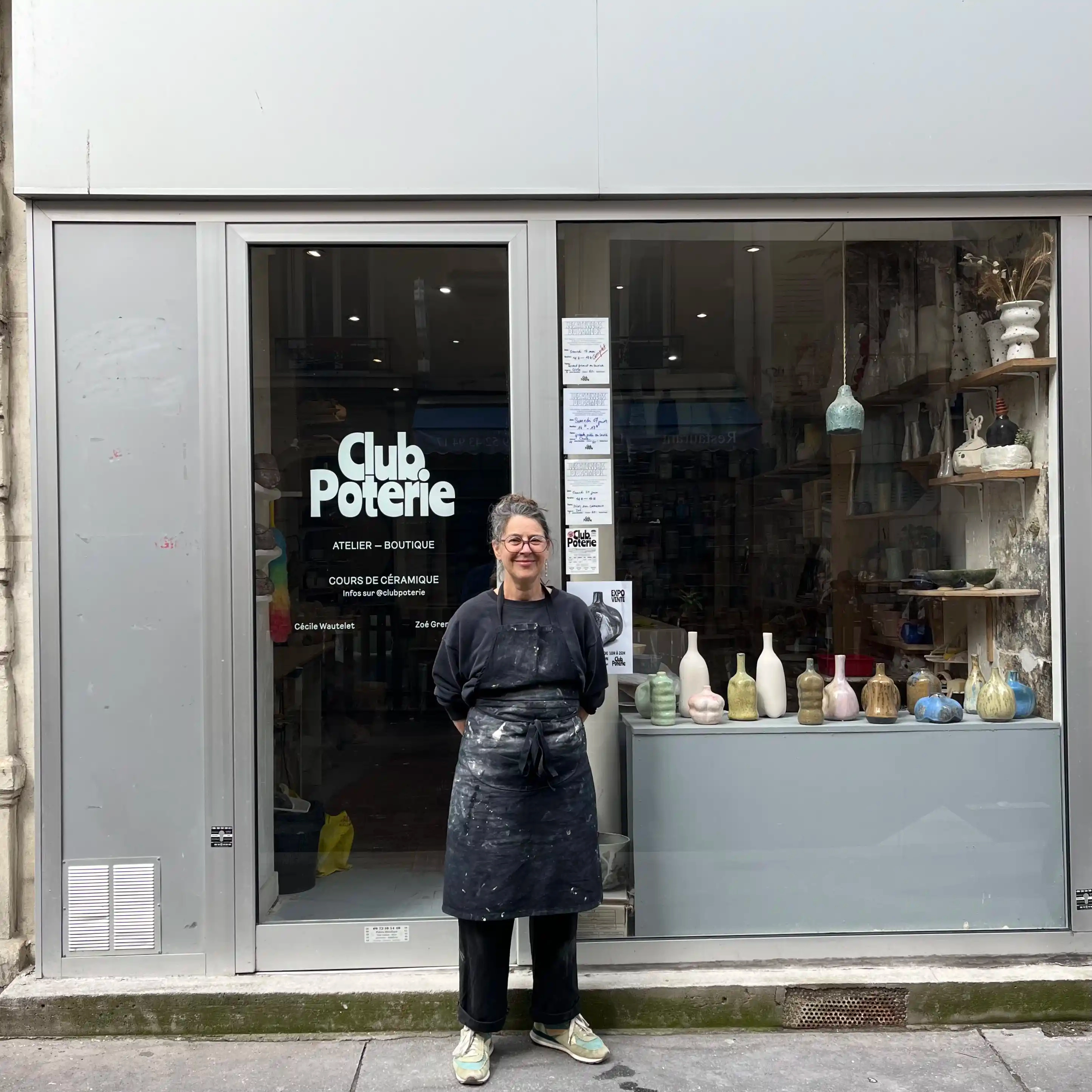 Club Poterie, Cecile Watutelet, Ceramiste, Cours