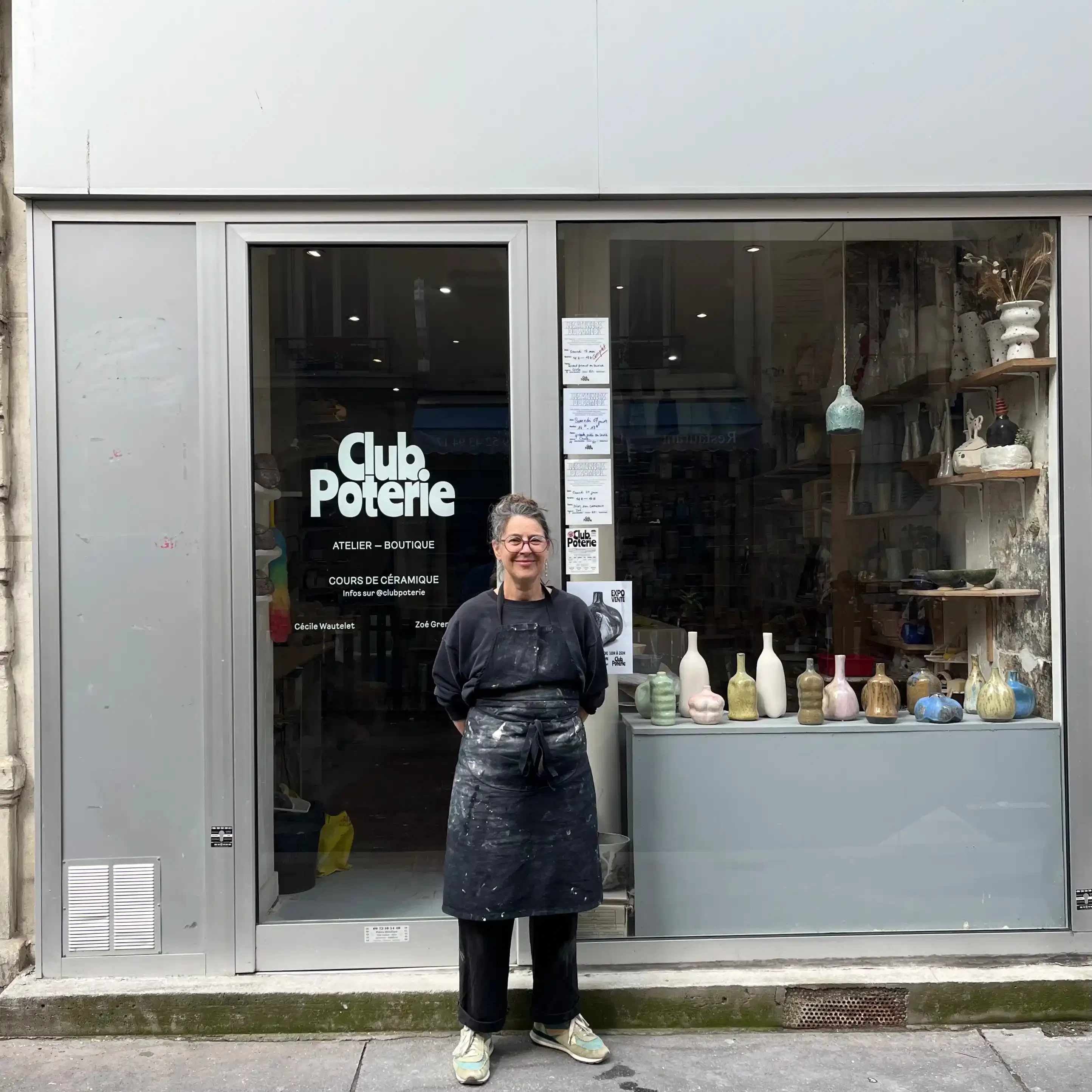 Club Poterie, Cecile Watutelet, Ceramiste, Cours