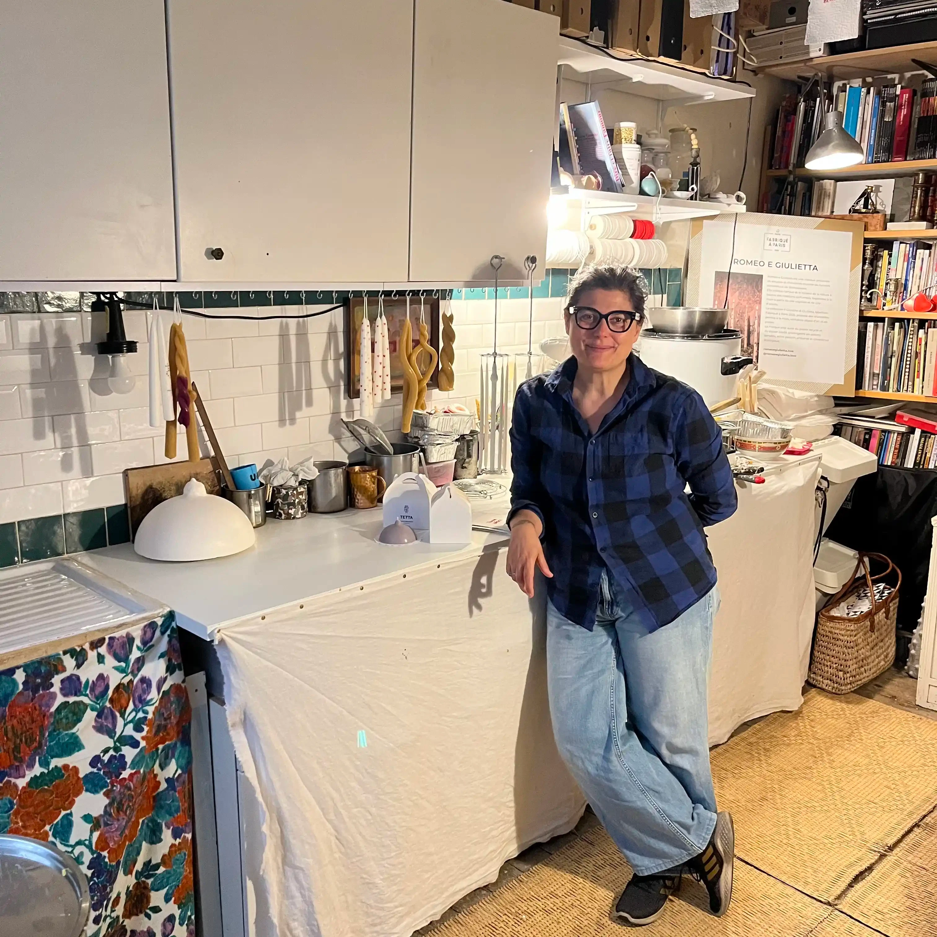 Rome e Giulietta Bougies Paris10,Artisan,Fabriqué à Paris,Fait à la main