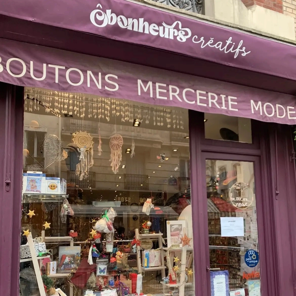 Ô Bonheurs Créatifs,Mercerie,Tricot,Couture,Ateliers