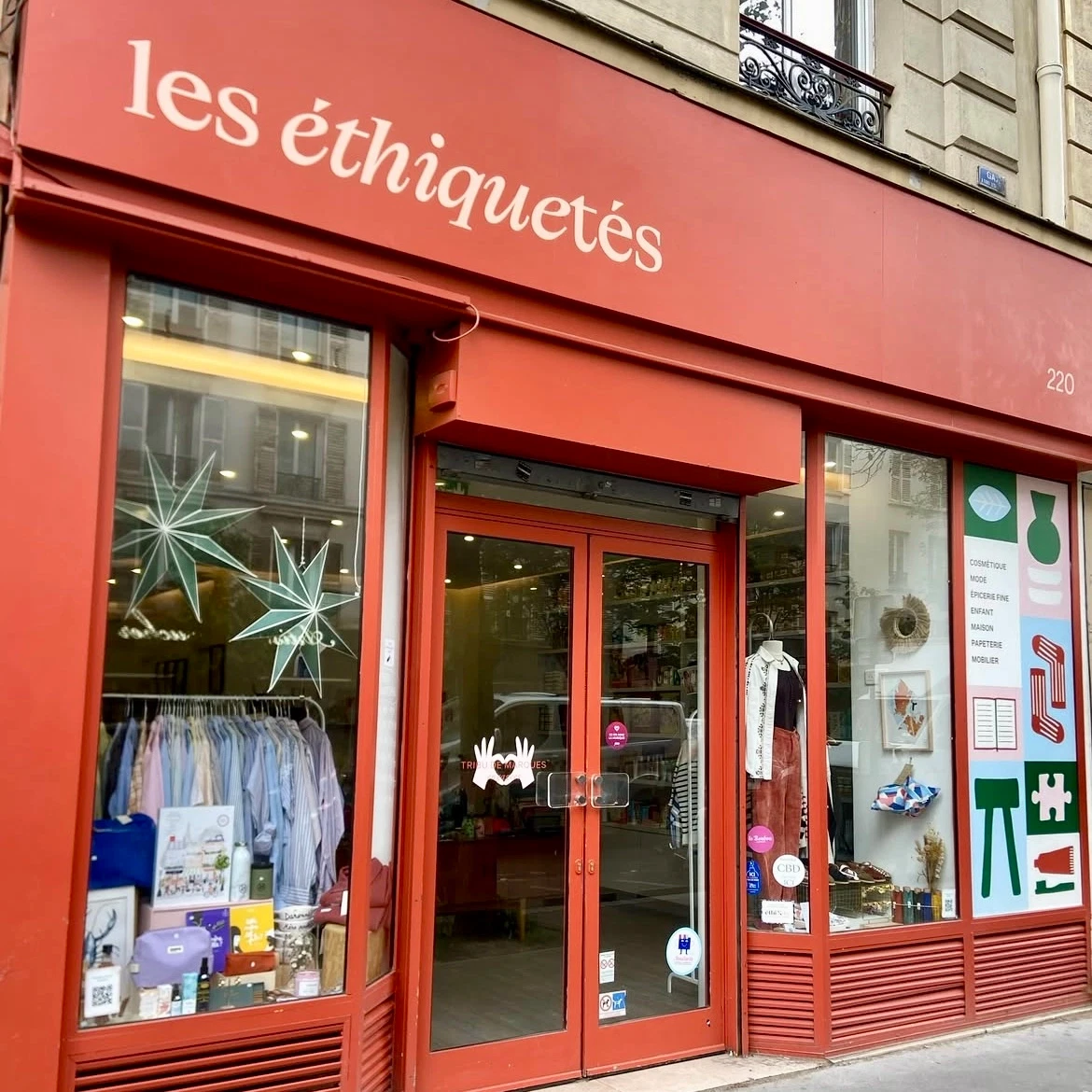 Les éthiquetés concept store éthique durable Paris 10
