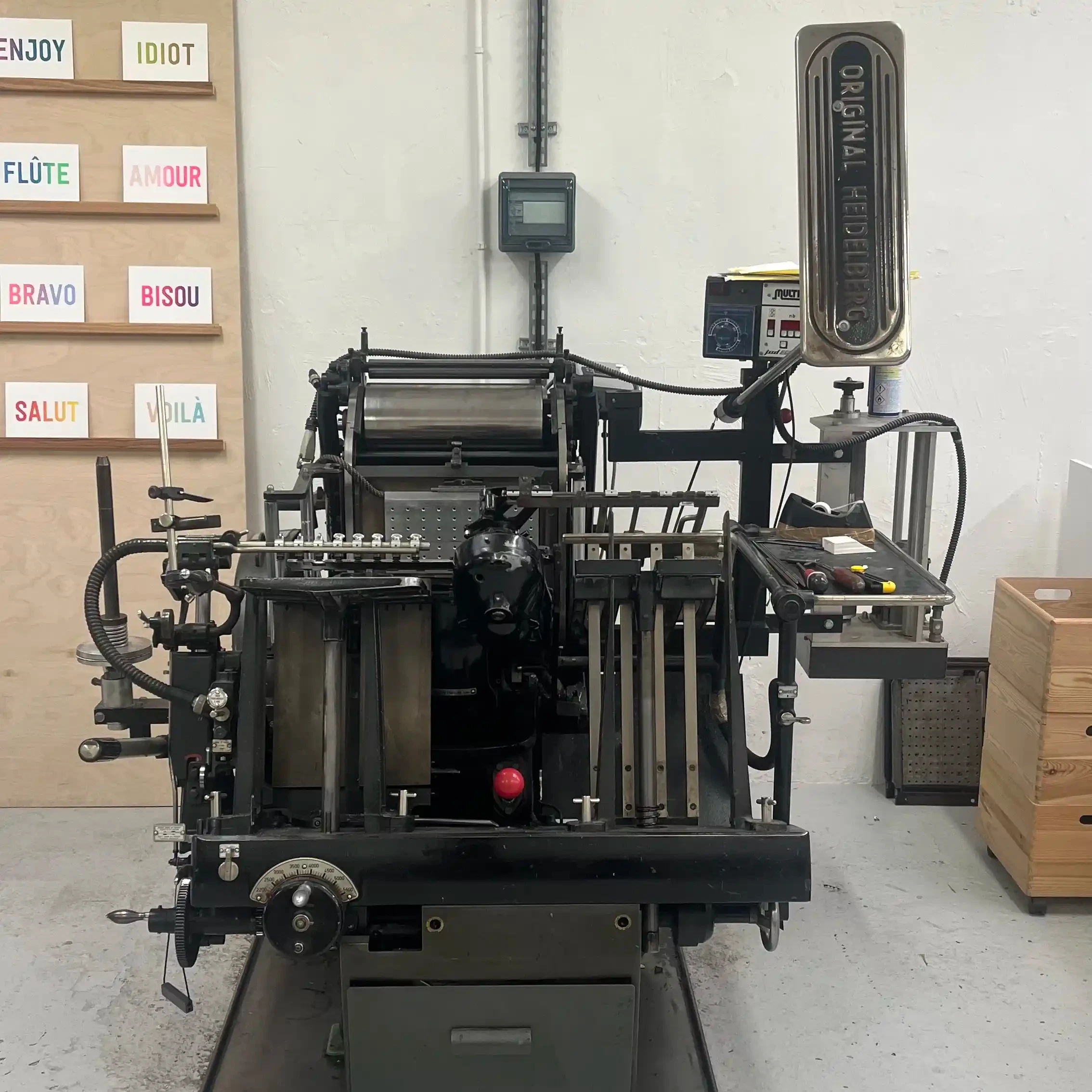 Letterpress de Paris,Artisan,Collaboration artistique,Typographie