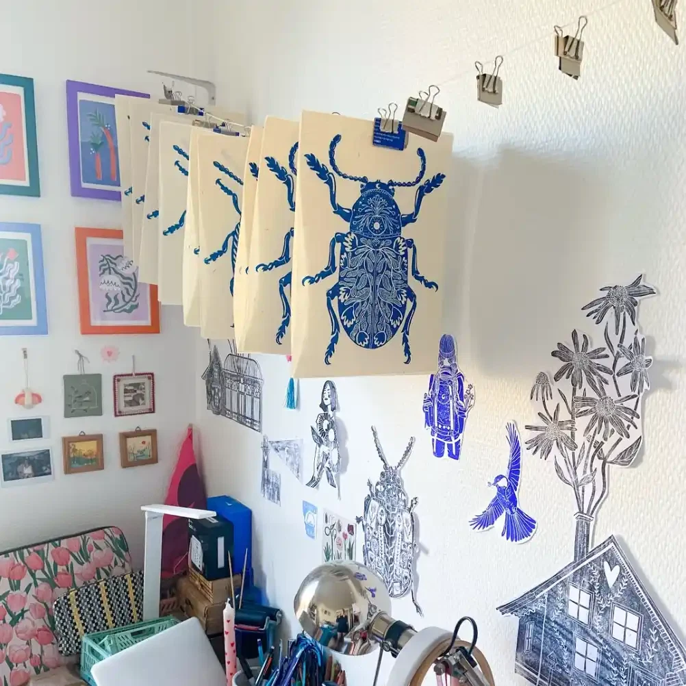 Clapotis Sauvage, Artisan, Gravure