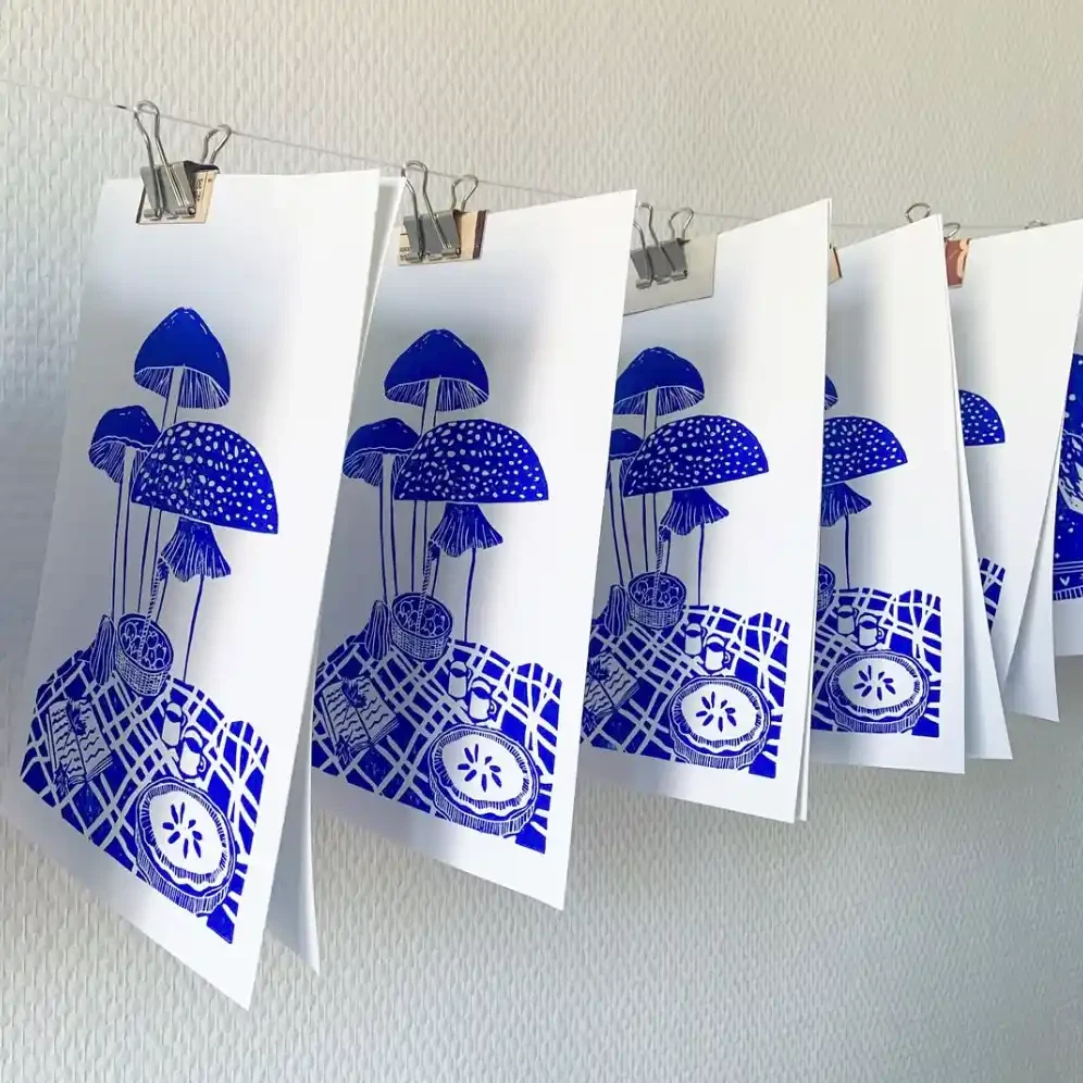 Clapotis Sauvage, Artisan, Gravure