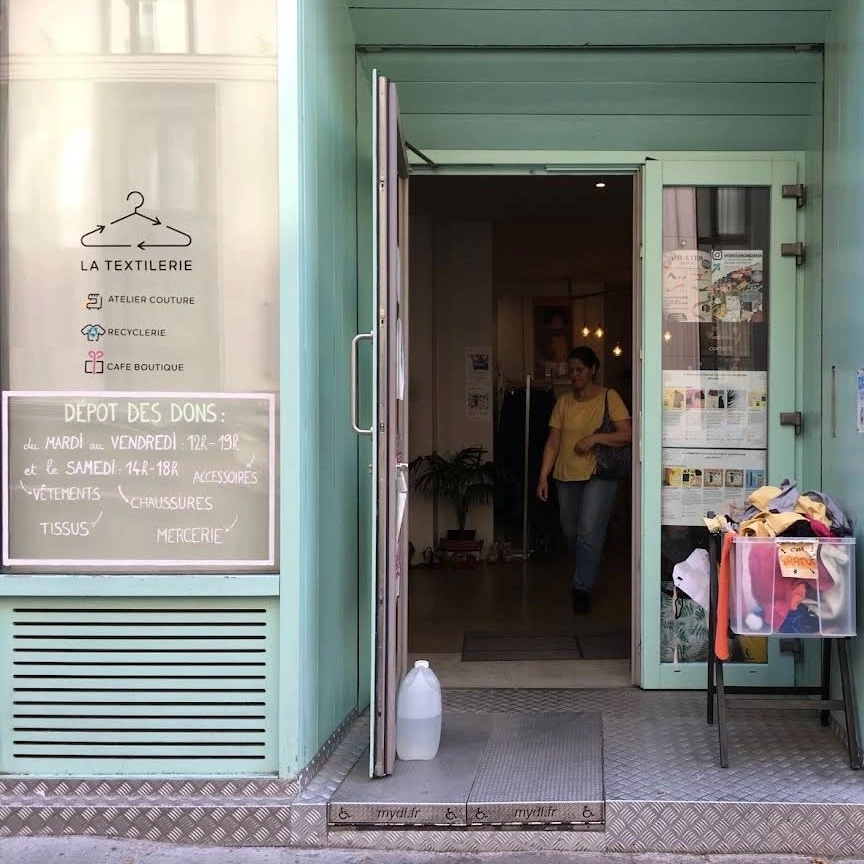 La Textilerie Paris 10, Ateliers, Recyclerie, Friperie, Événements