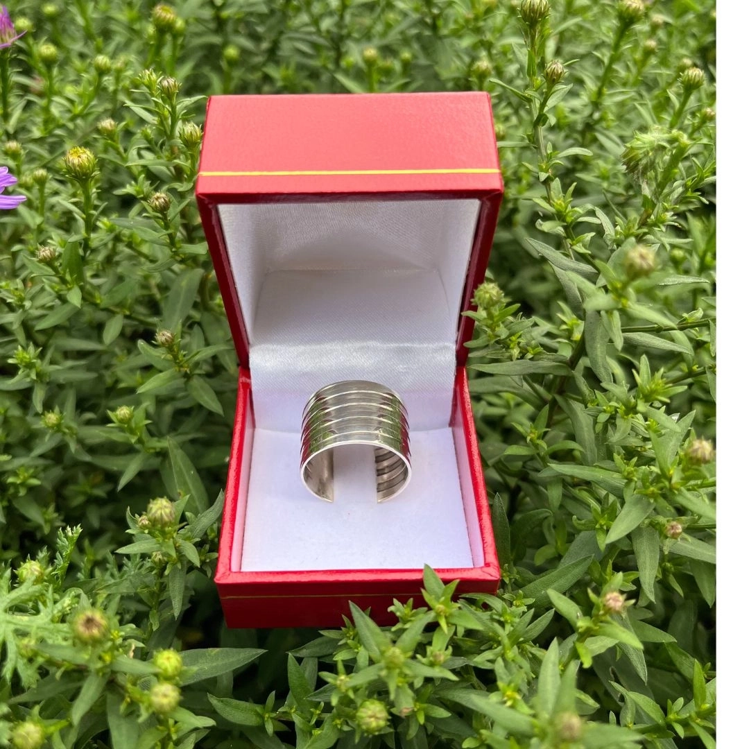 Bague "Cerklé". Bague en argent massif