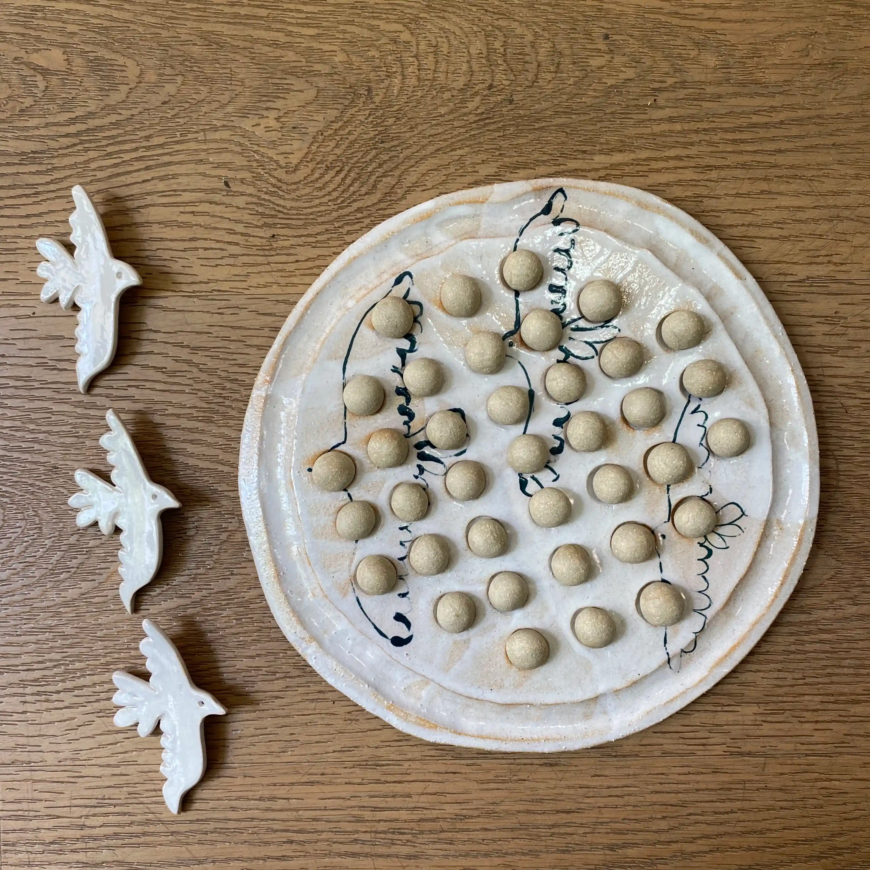 Jeu du solitaire réalisés dans les Hautes Pyrénées