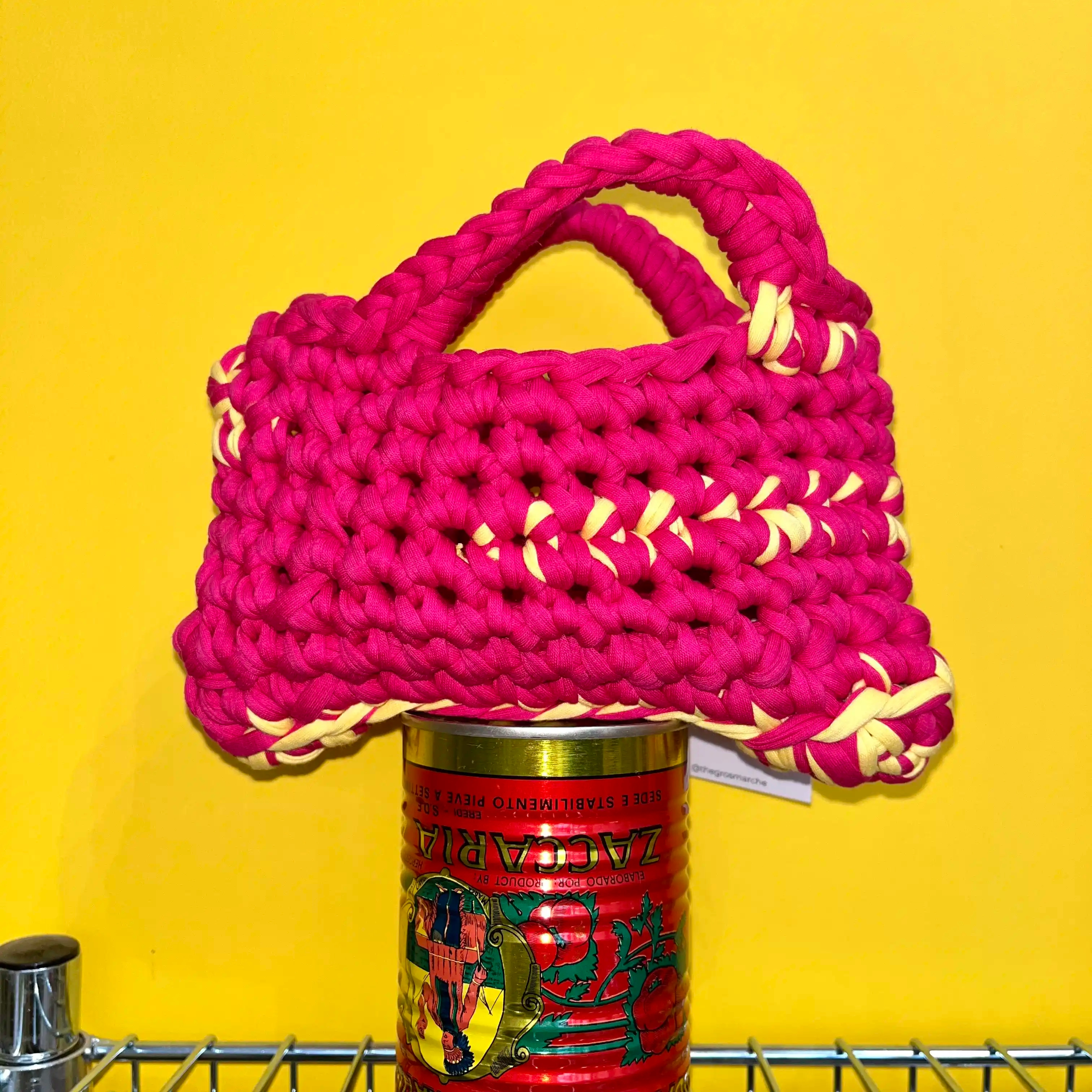 Sac tressé ongola (sac upcyclé)