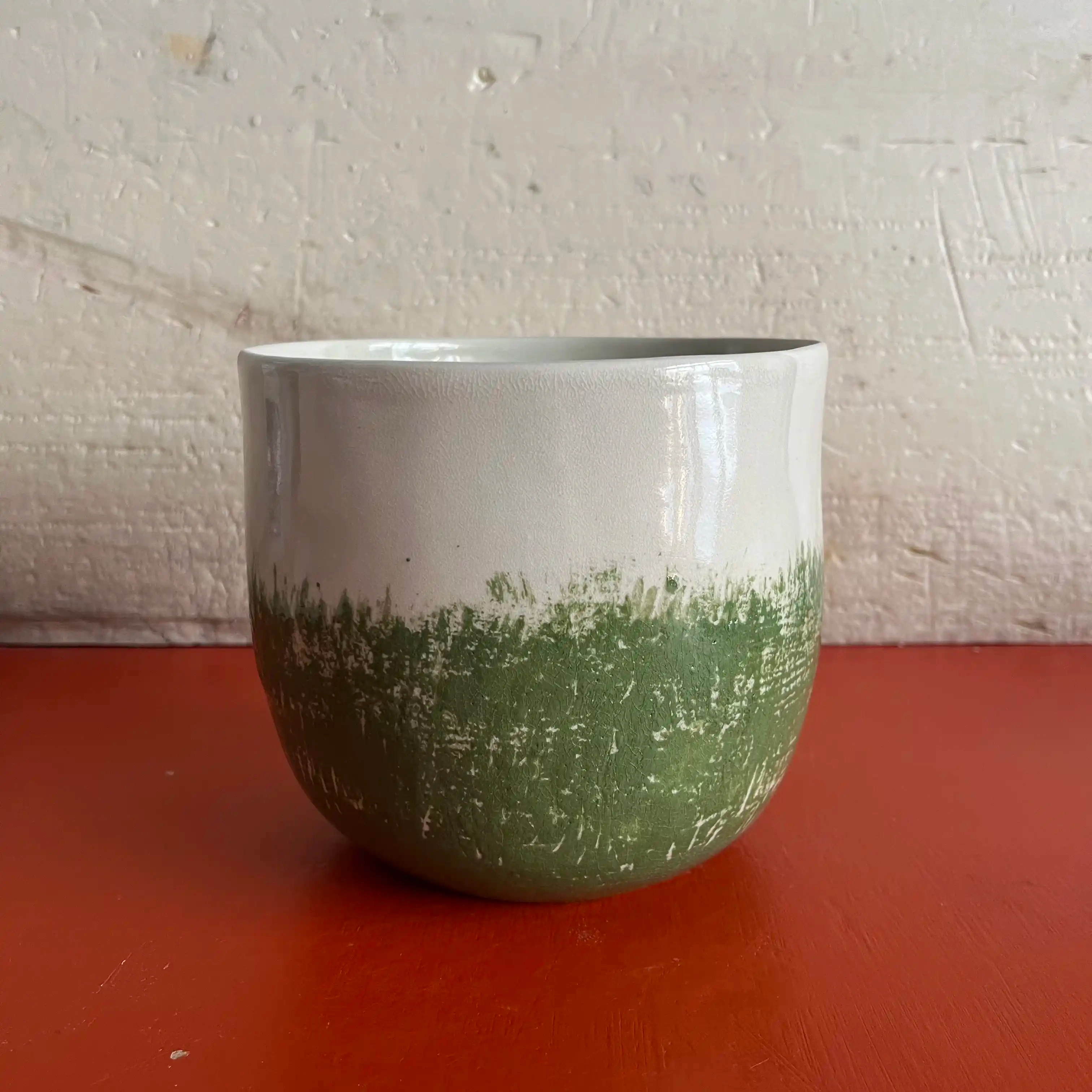 Cachepot en porcelaine