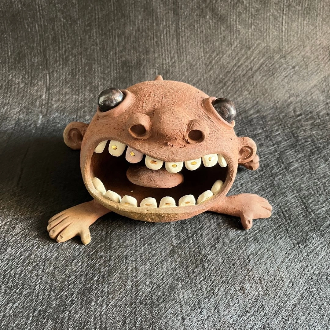 Vide poche modelée à la main en céramique de haute température