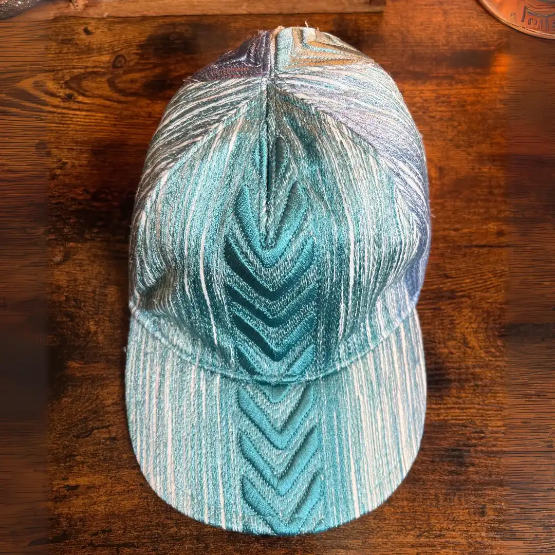 Casquette en tissu motifs