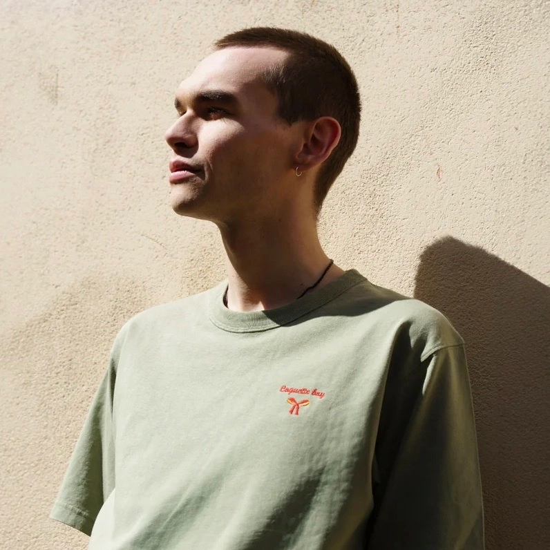 Exprimez votre créativité en personnalisant vos vêtements avec une broderie de votre choix !
Nous vous offrons la possibilité de laisser libre cours à vos envies en réalisant une broderie sur mesure jusqu'à 5 x 5 cm.
Que ce soit pour un cadeau spécial ou pour exprimer votre style unique, laissez-nous transformer votre vision en réalité sur votre vêtement préféré.
À partir de 25€ TTC