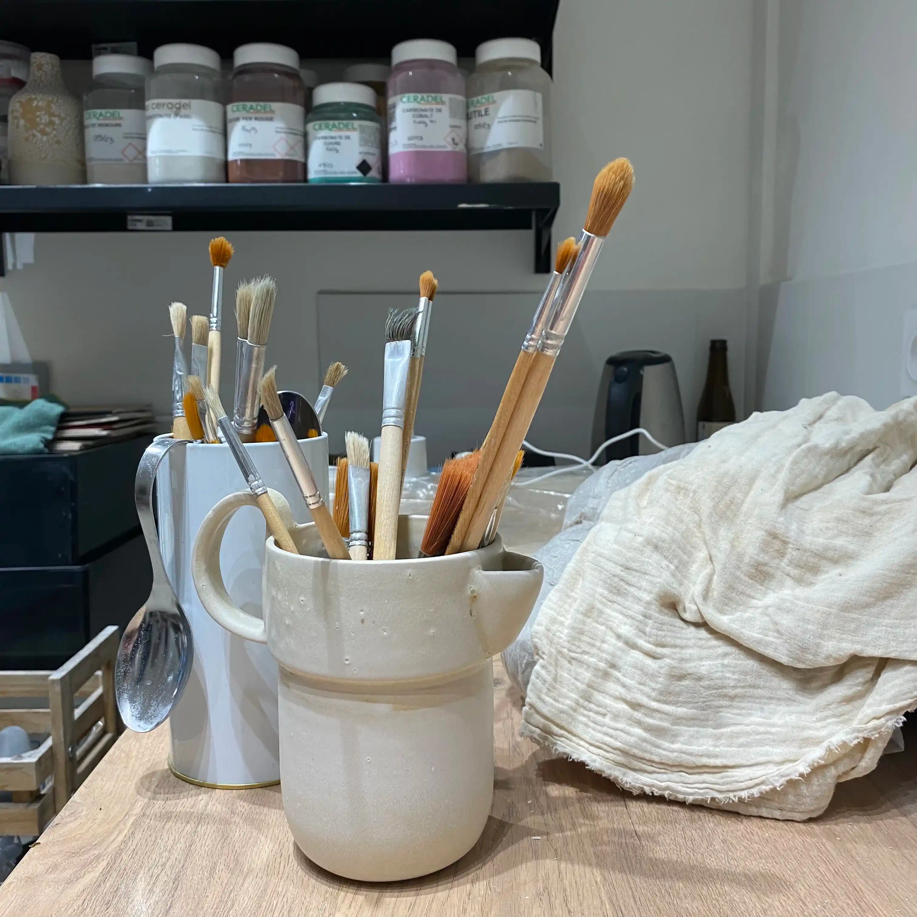 Manon Ledieu, Artisan, Céramiste, Cours de tournage