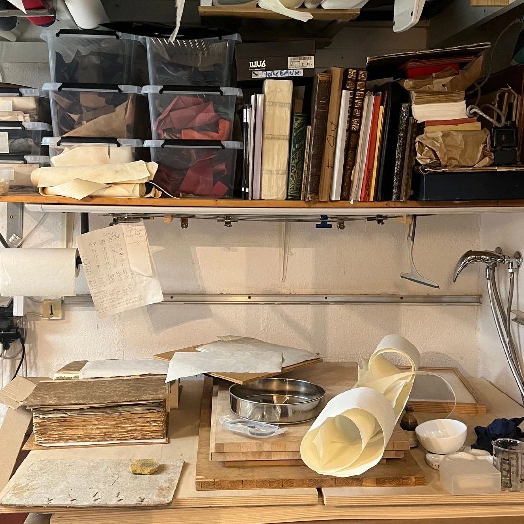 Atelier Gabriel de Vienne, Artisan, Reliure