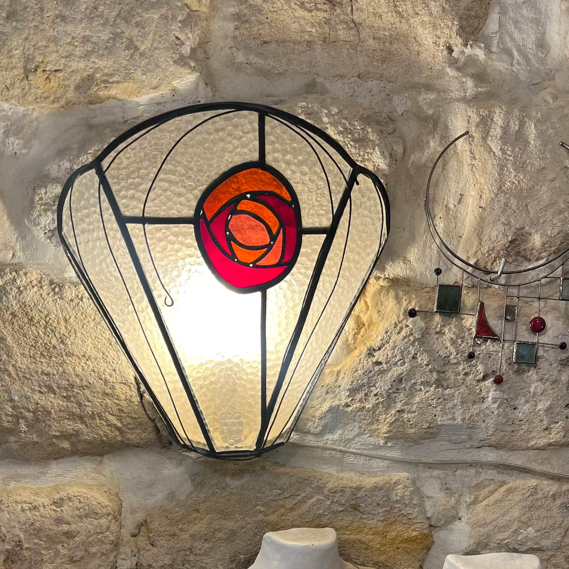 Hélène Vitali Vitrail, Artisan, Architecture, Lumière, Bijoux, Cours