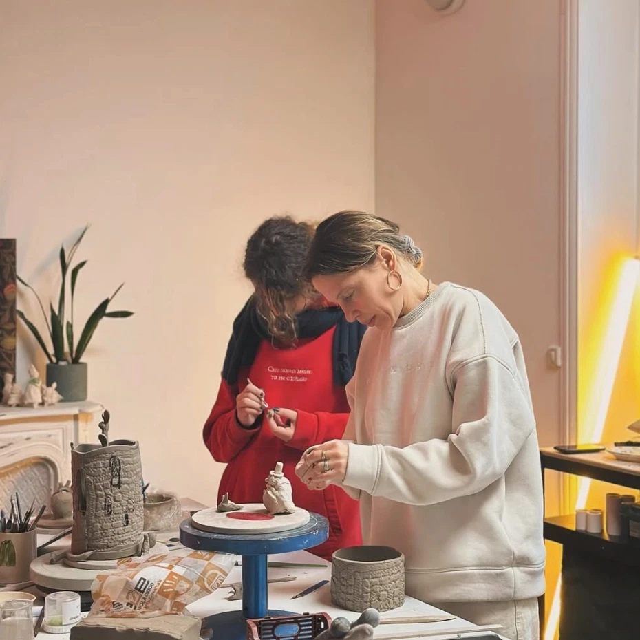 Nastia Calac Ceramic Art,Cours,Artisan