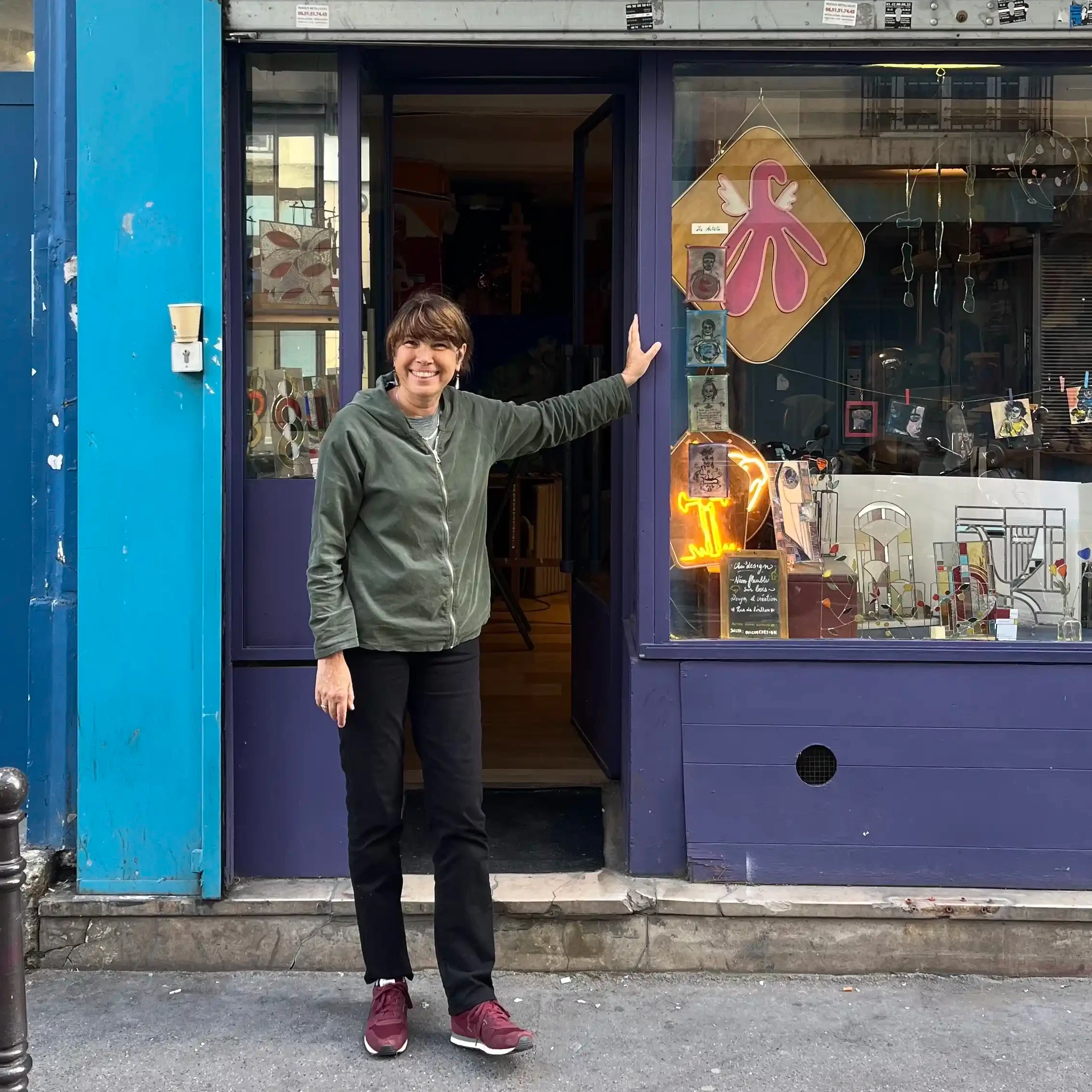 Le verre à soi, Artisan, Vitrail