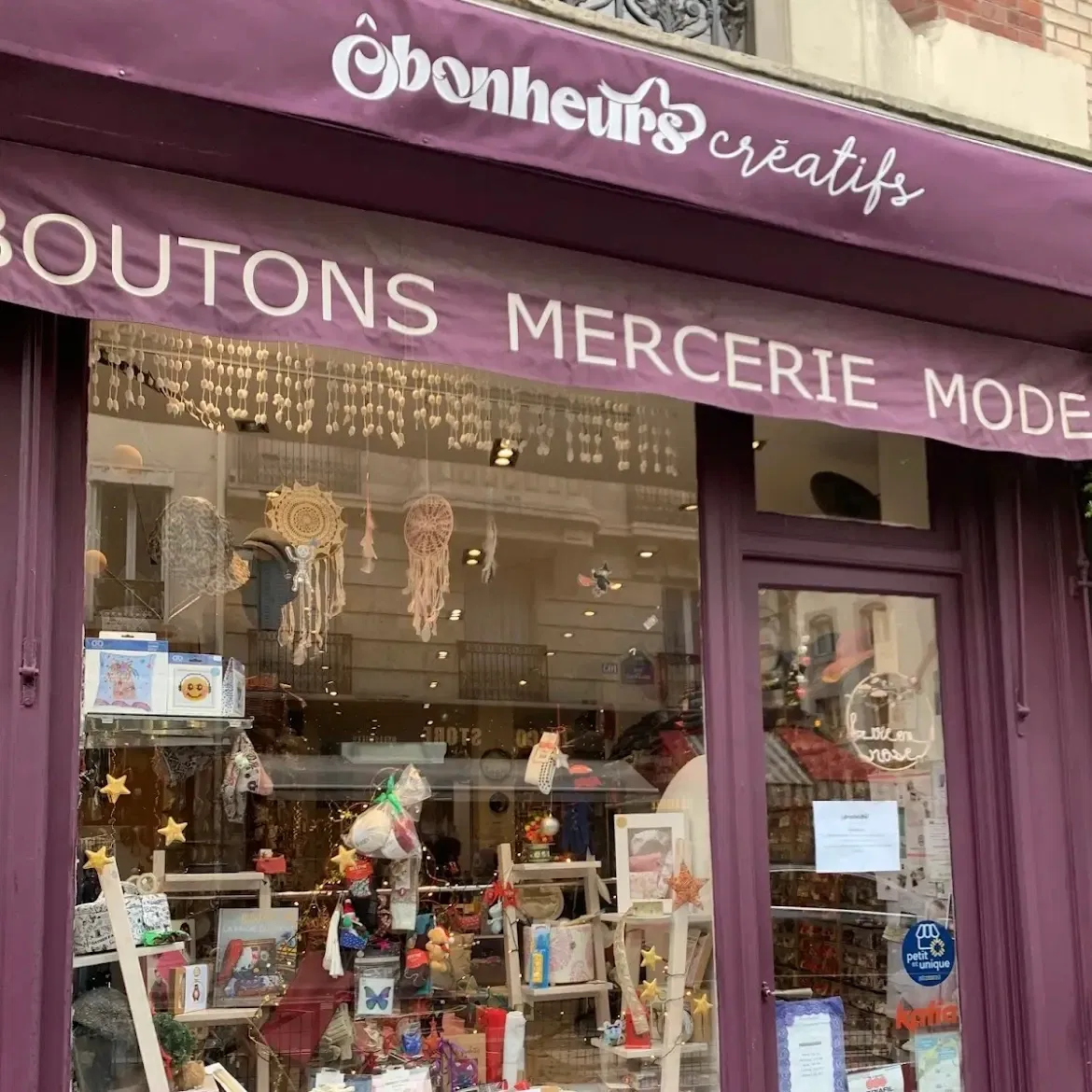 Ô Bonheurs Créatifs,Mercerie,Tricot,Couture,Ateliers